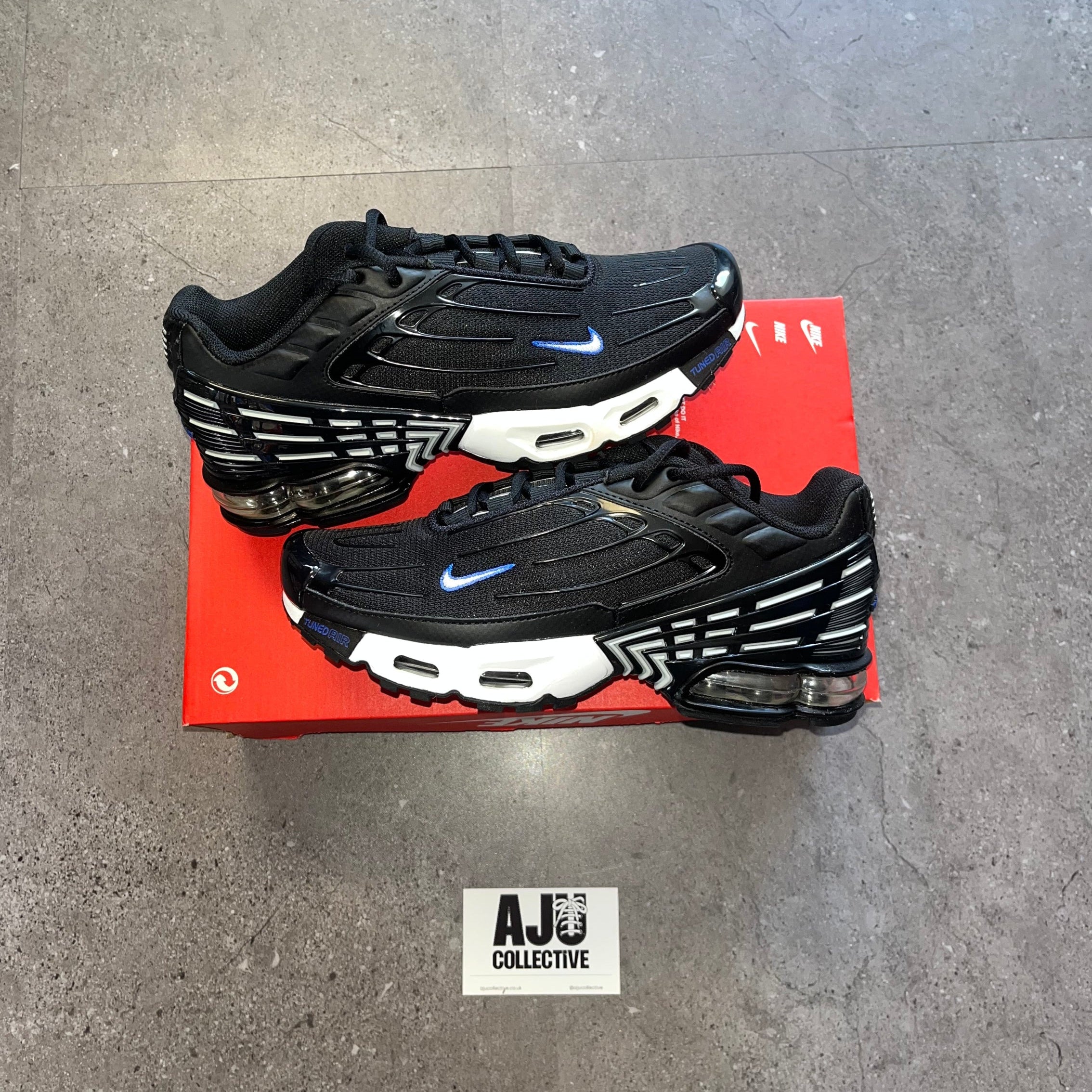 Nike Air Max Plus 3 Black Metallic Silver