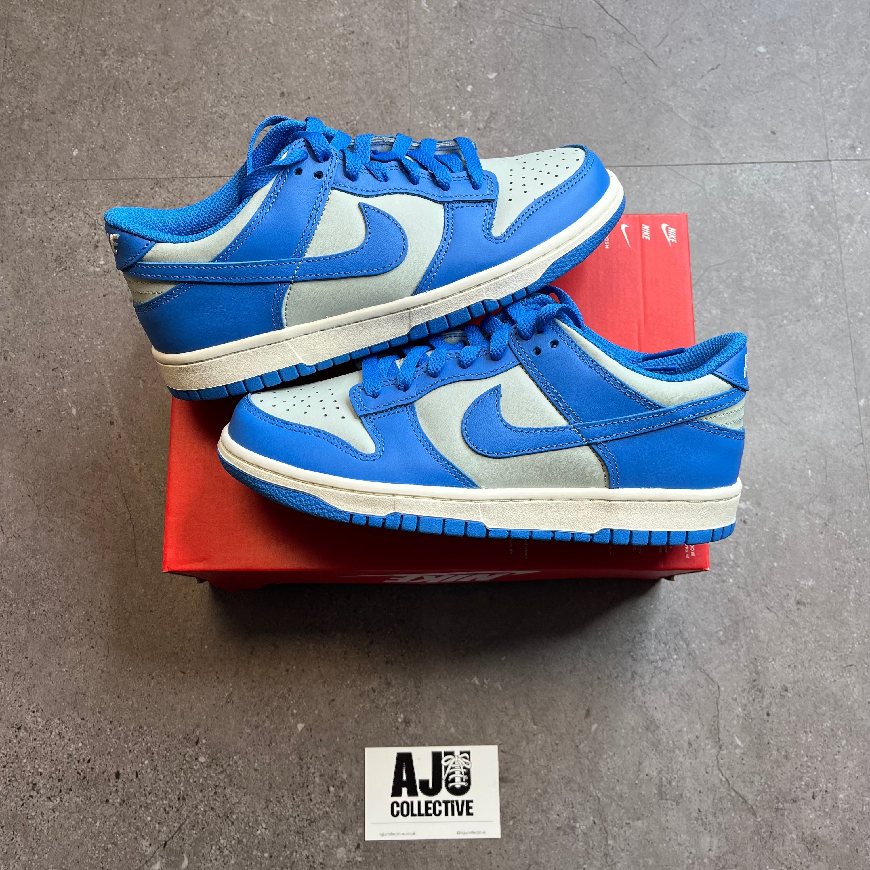Nike Dunk Low GS Light Silver Photo Blue