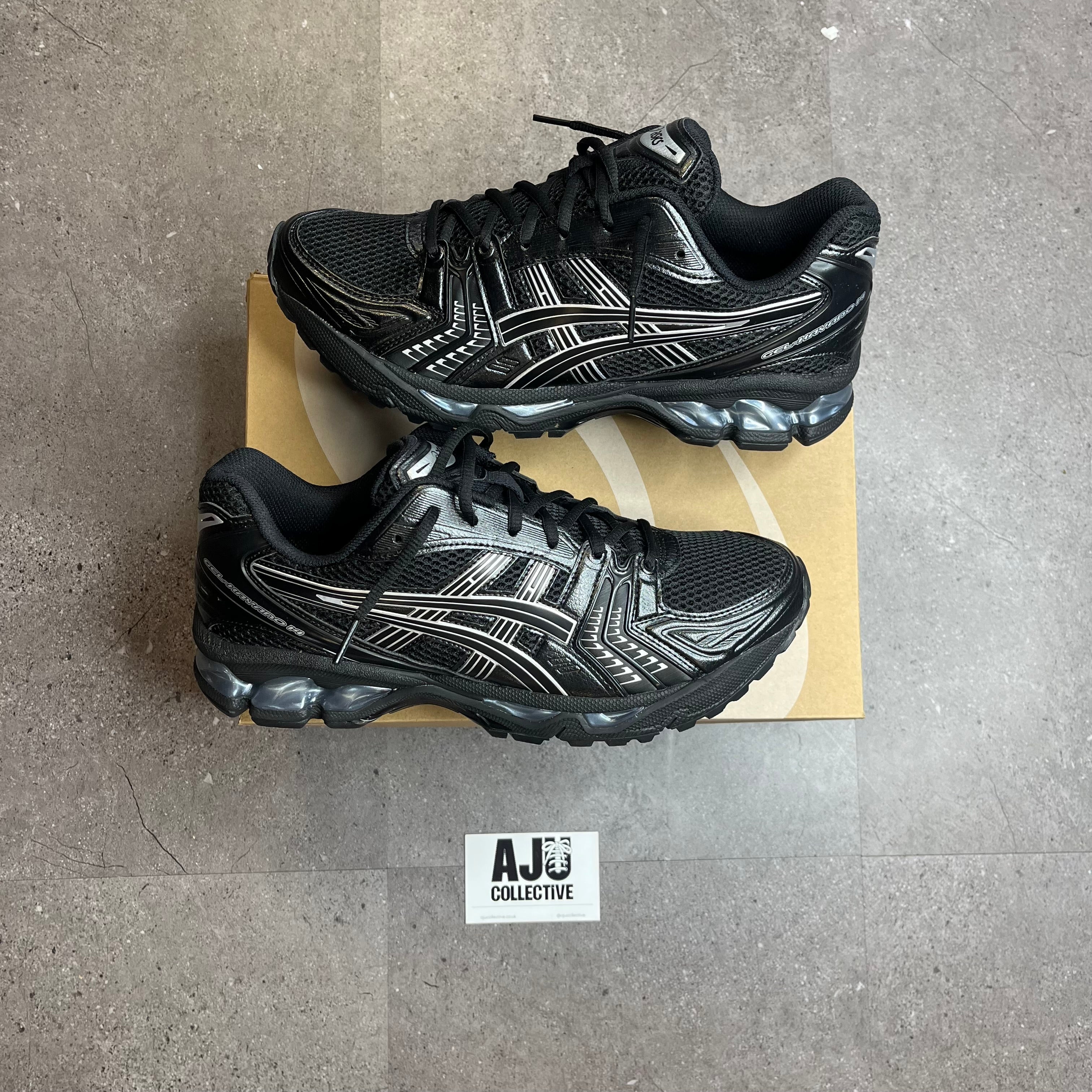 ASICS Gel-Kayano 14 Black Pure Silver
