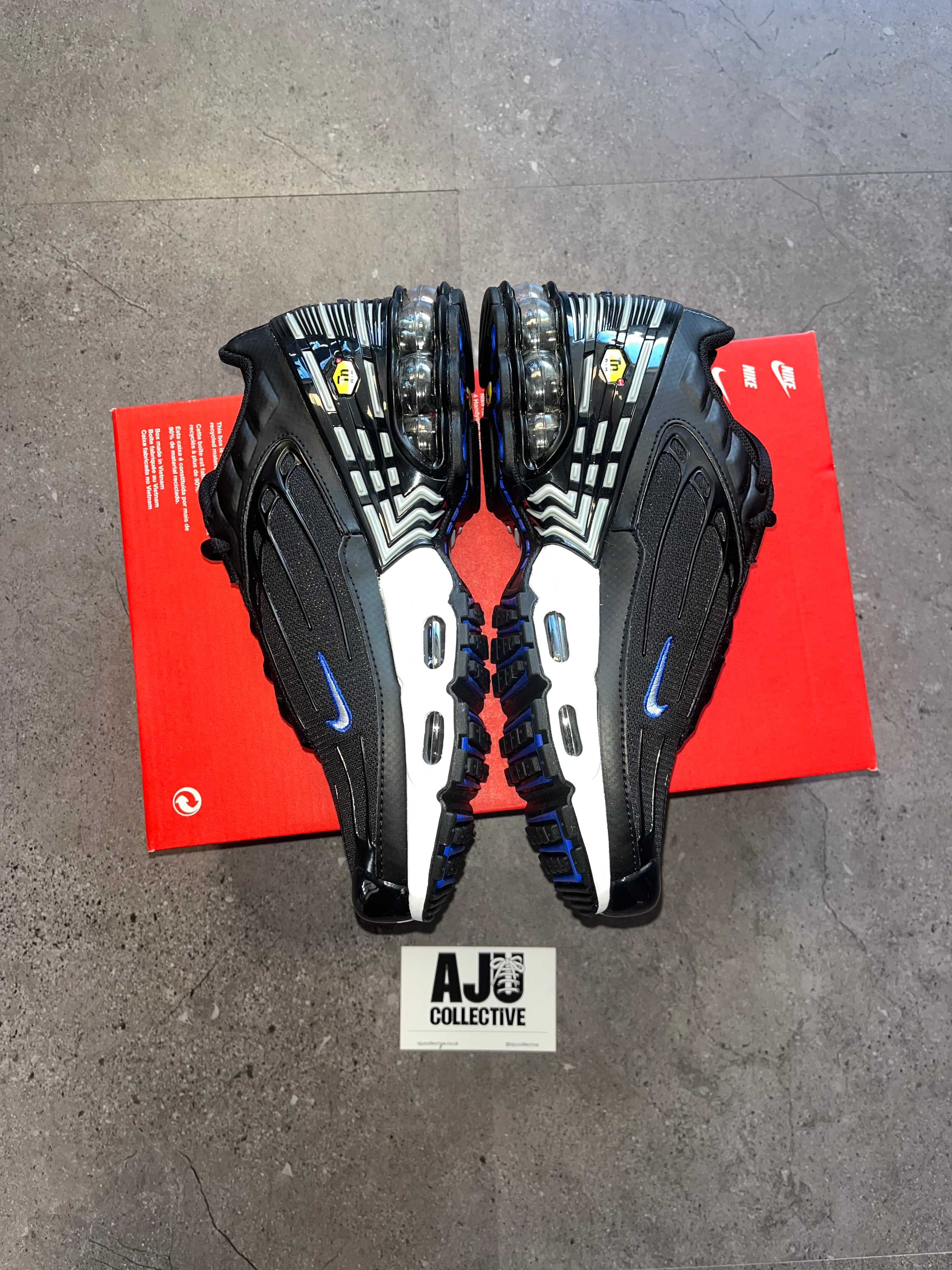 Nike Air Max Plus 3 Black Metallic Silver