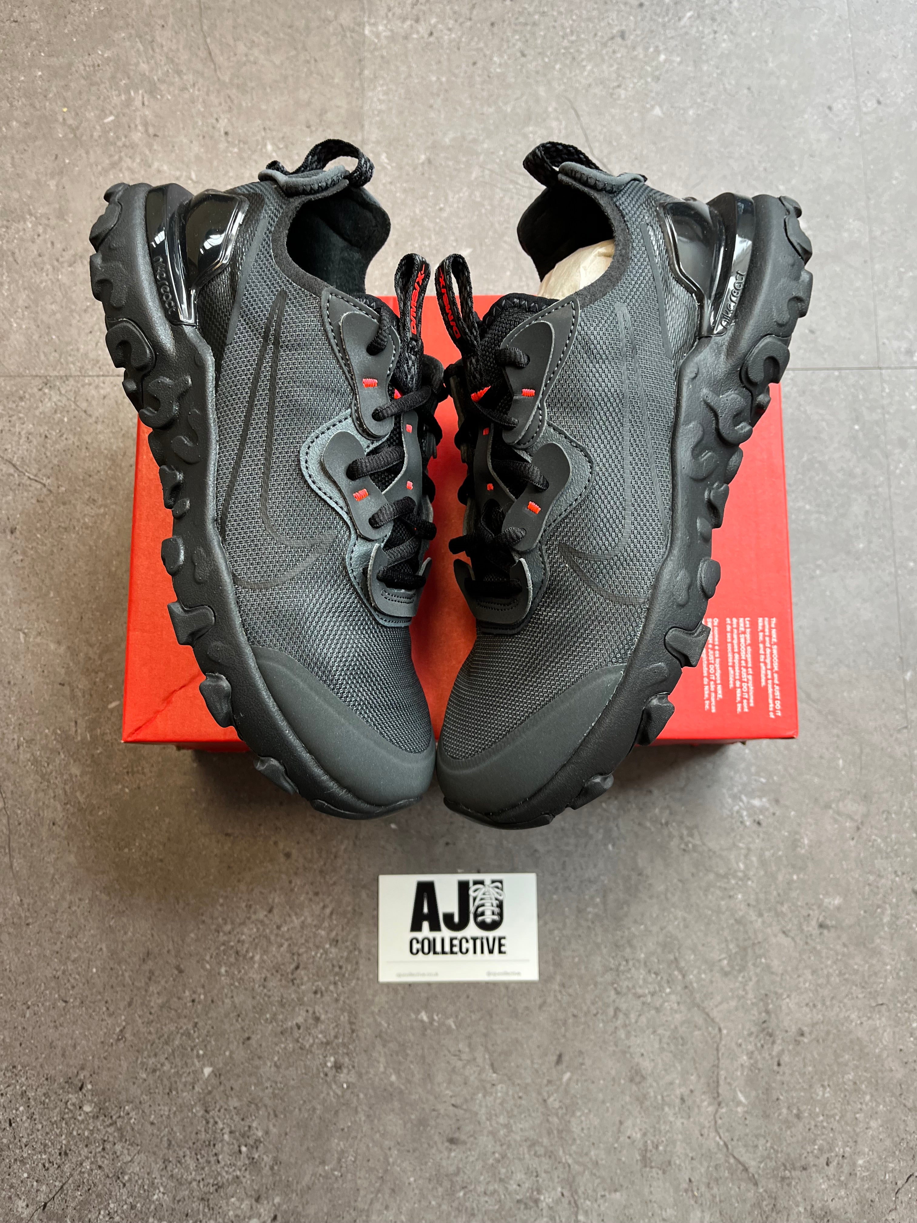 Nike React Vision Anthracite Black