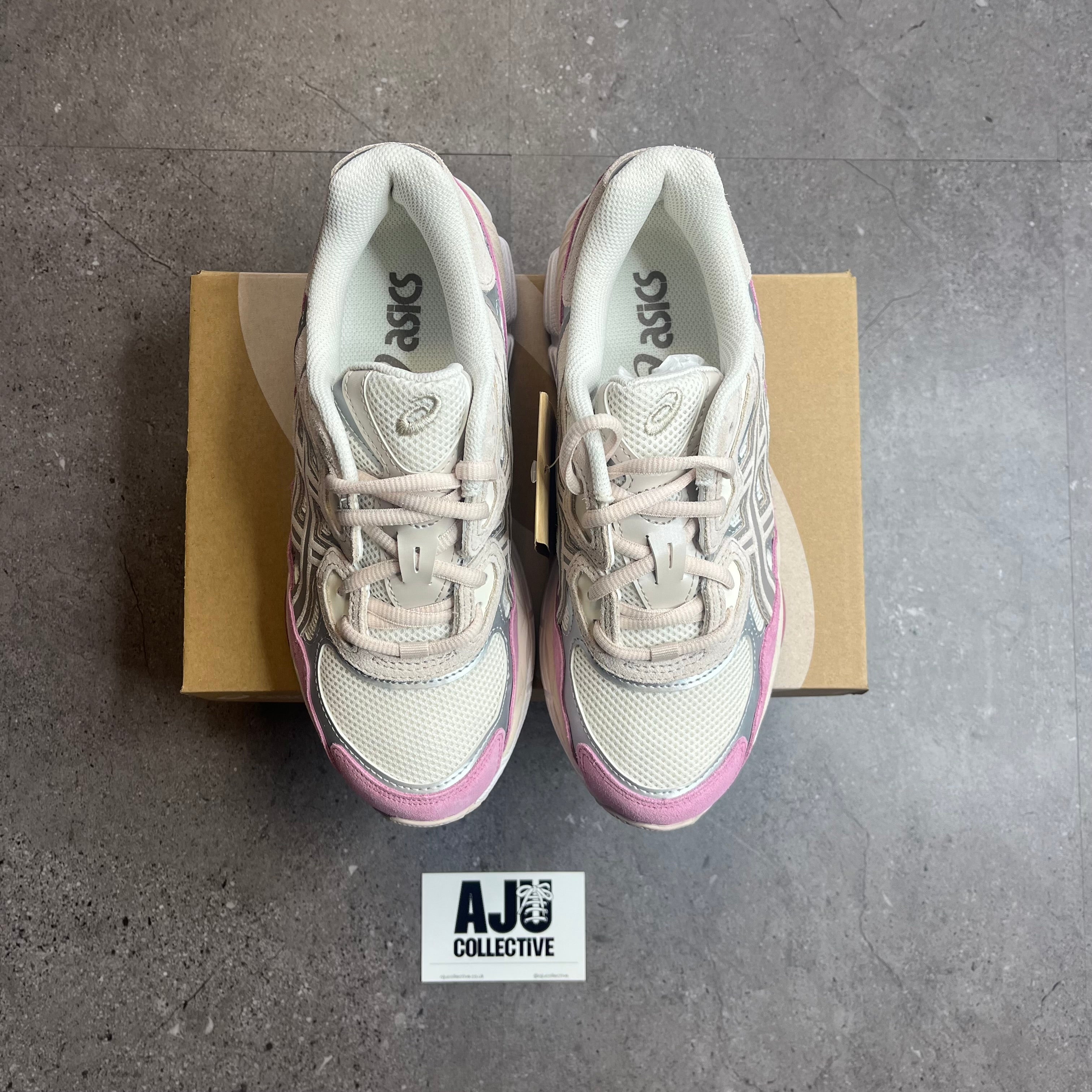 ASICS Gel-NYC Cream Cloud Grey Pink