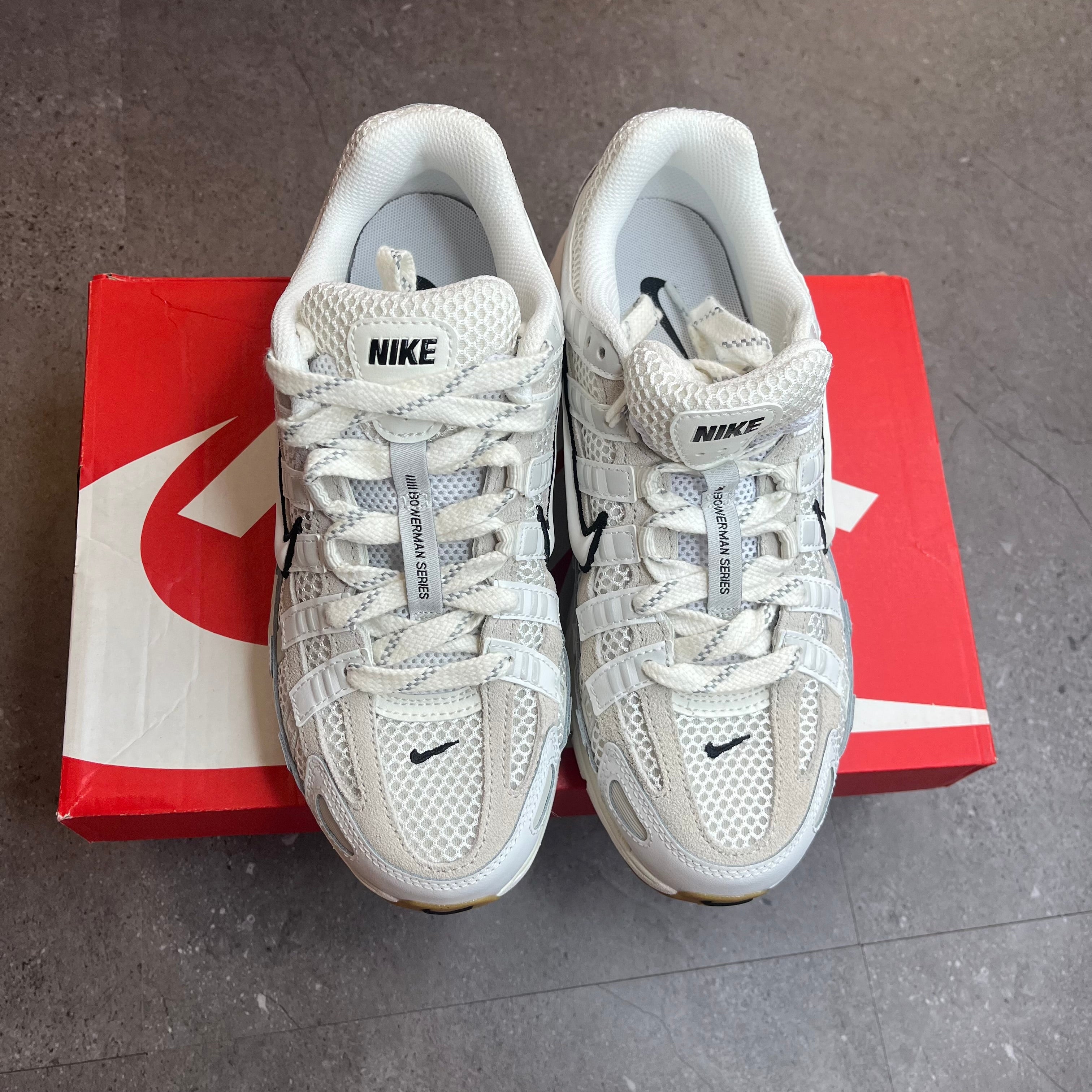 Nike P-6000 Premium ‘summit white gum’