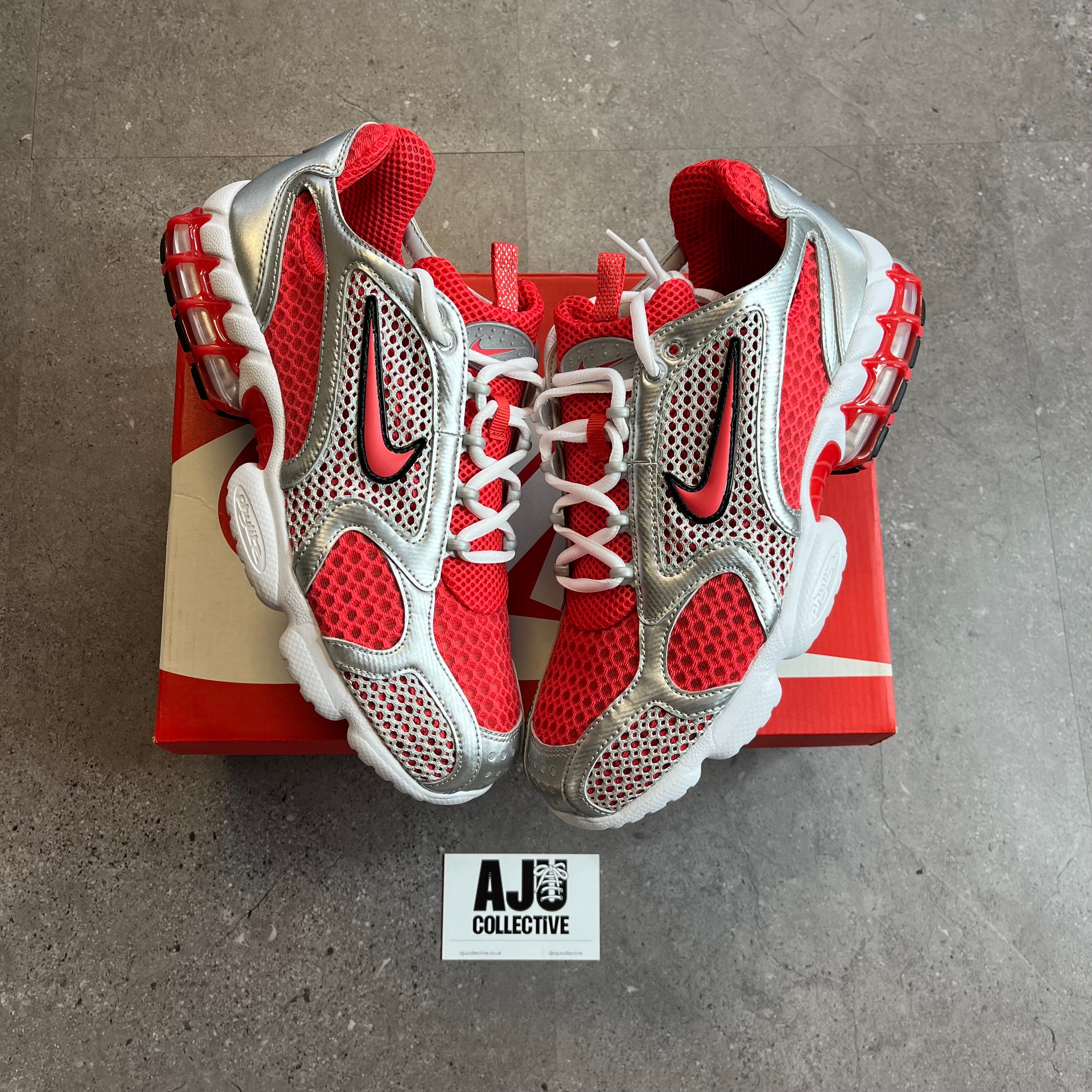 Nike Spiridon Cage 2 Track Red Silver White