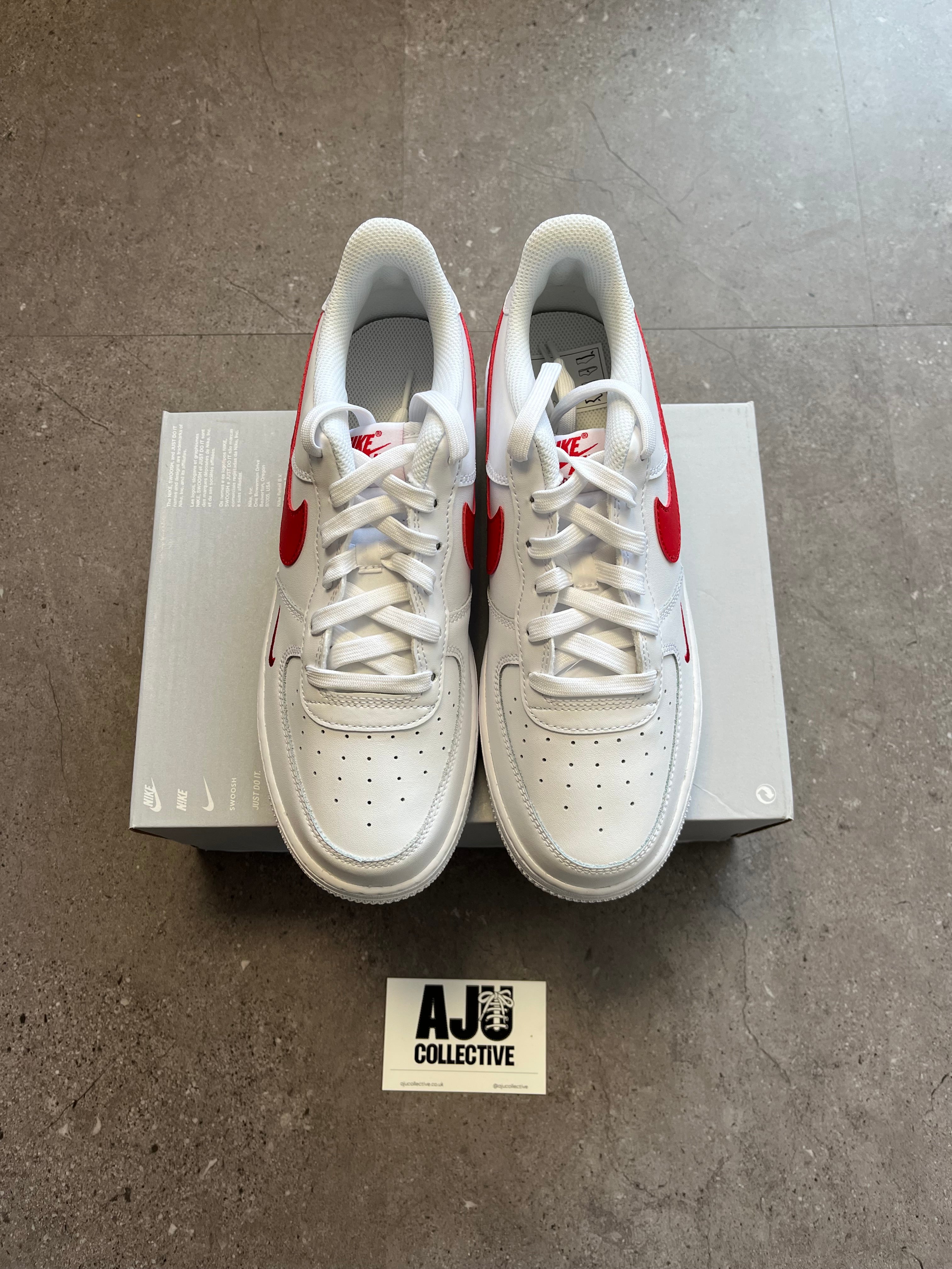Nike Air Force 1 University Red White