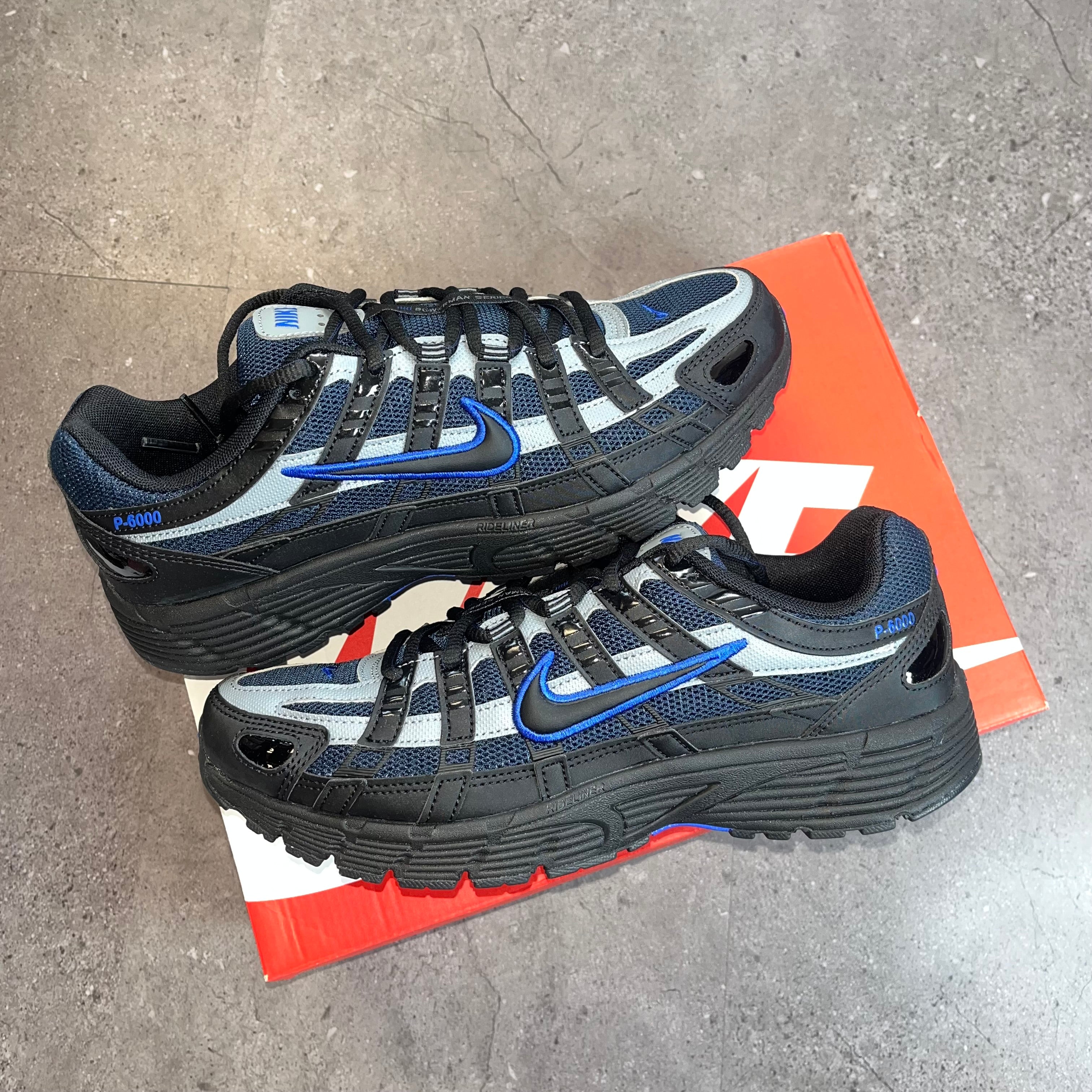 Nike P-6000 Black Obsidian Blue