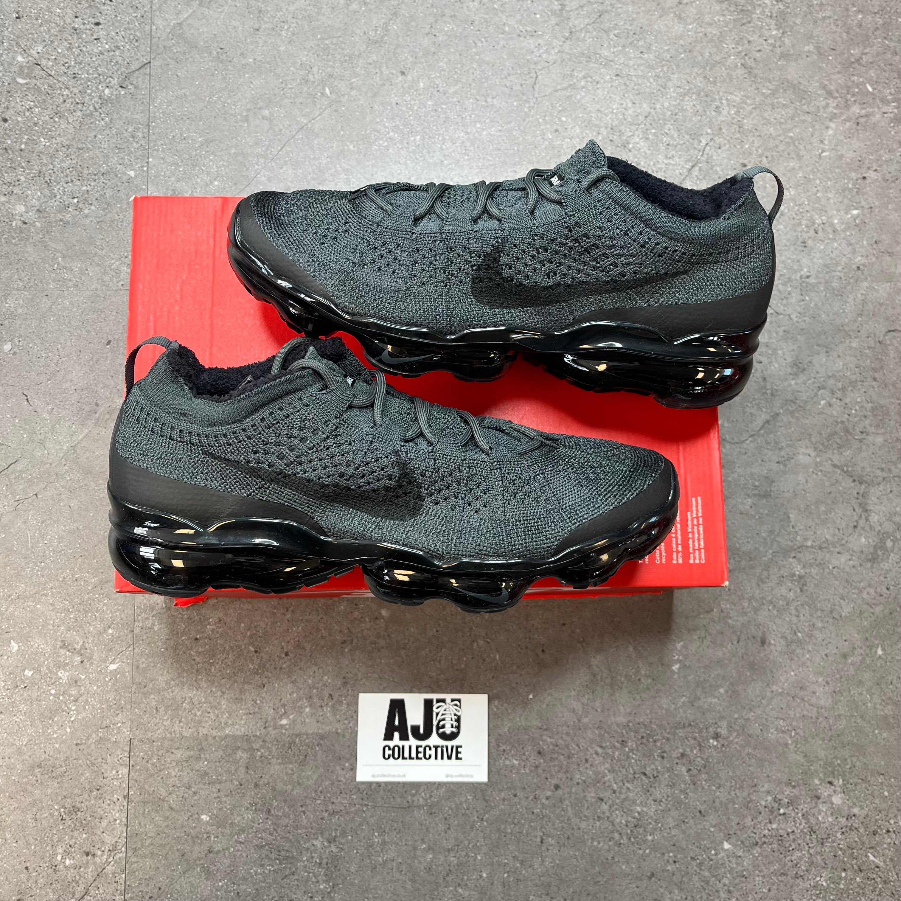 Nike Vapormax Flyknit Black Grey