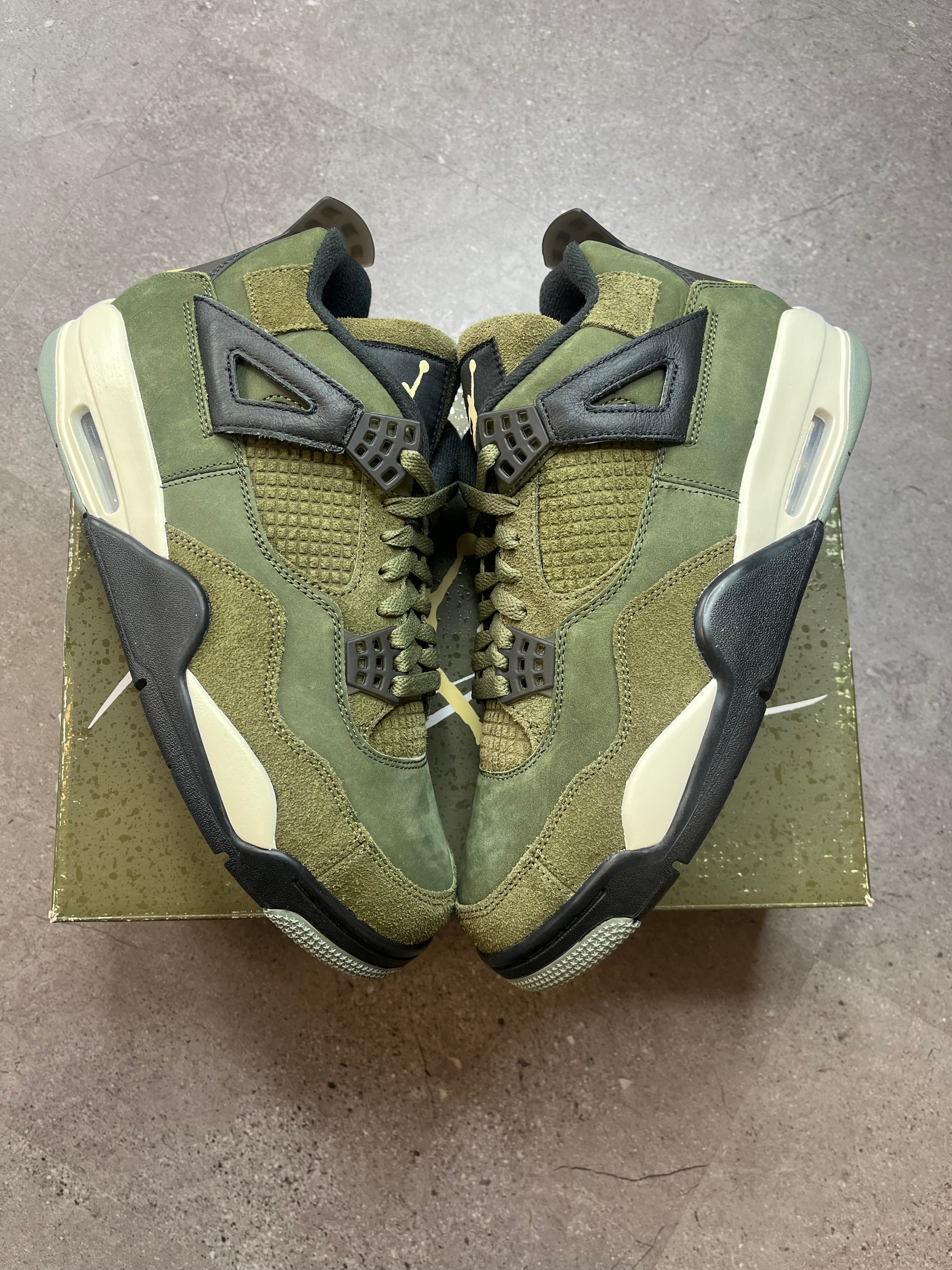 Air Jordan 4 Craft Olive