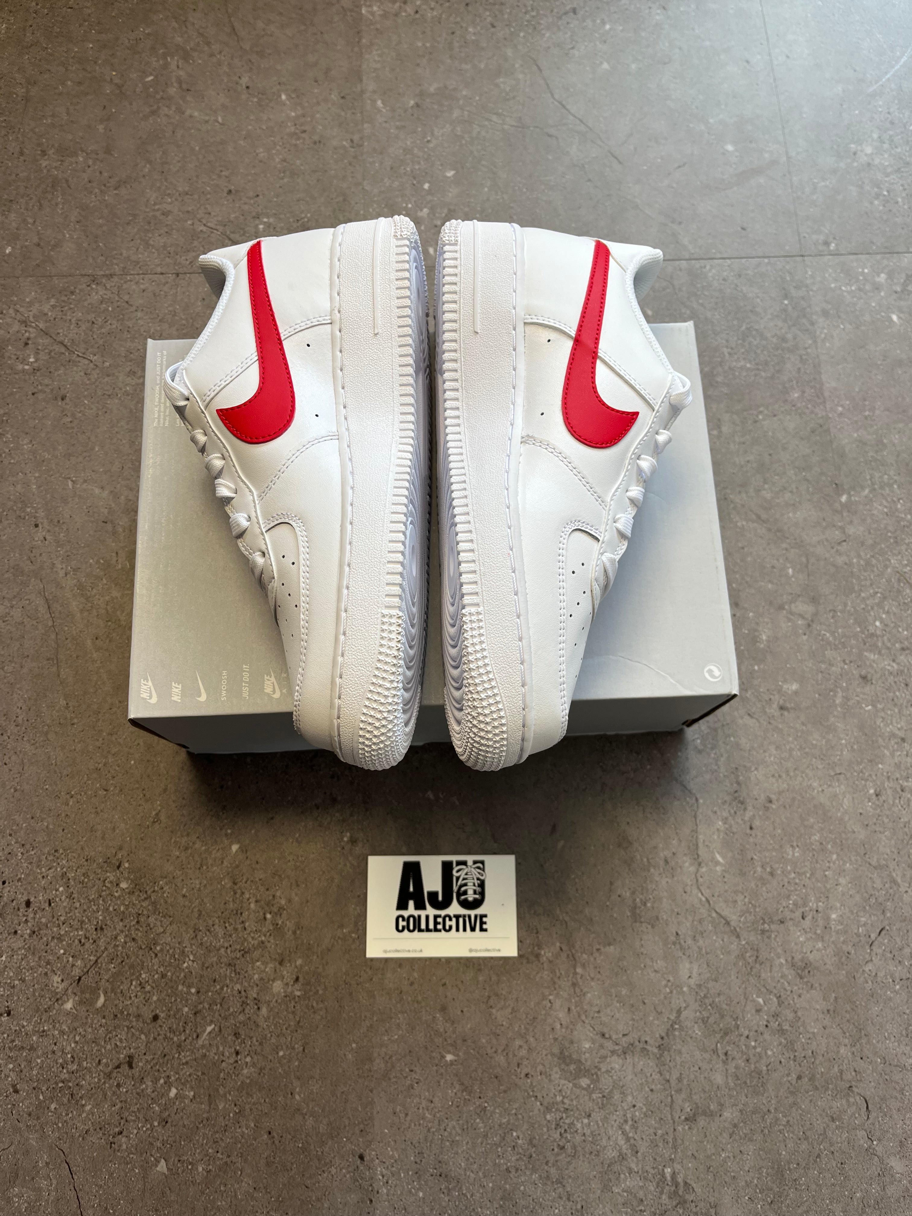 Nike Air Force 1 University Red White