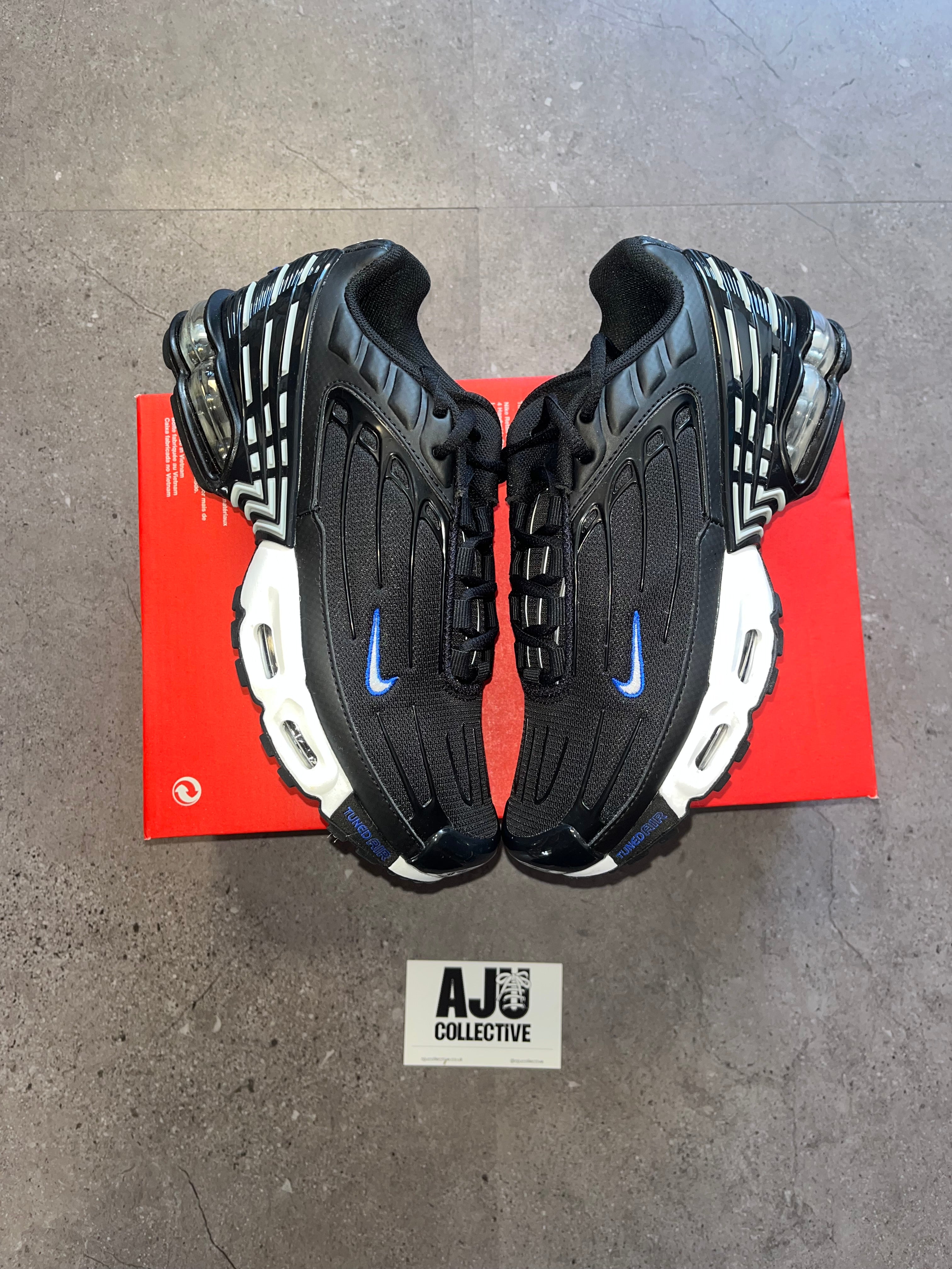Nike Air Max Plus 3 Black Metallic Silver