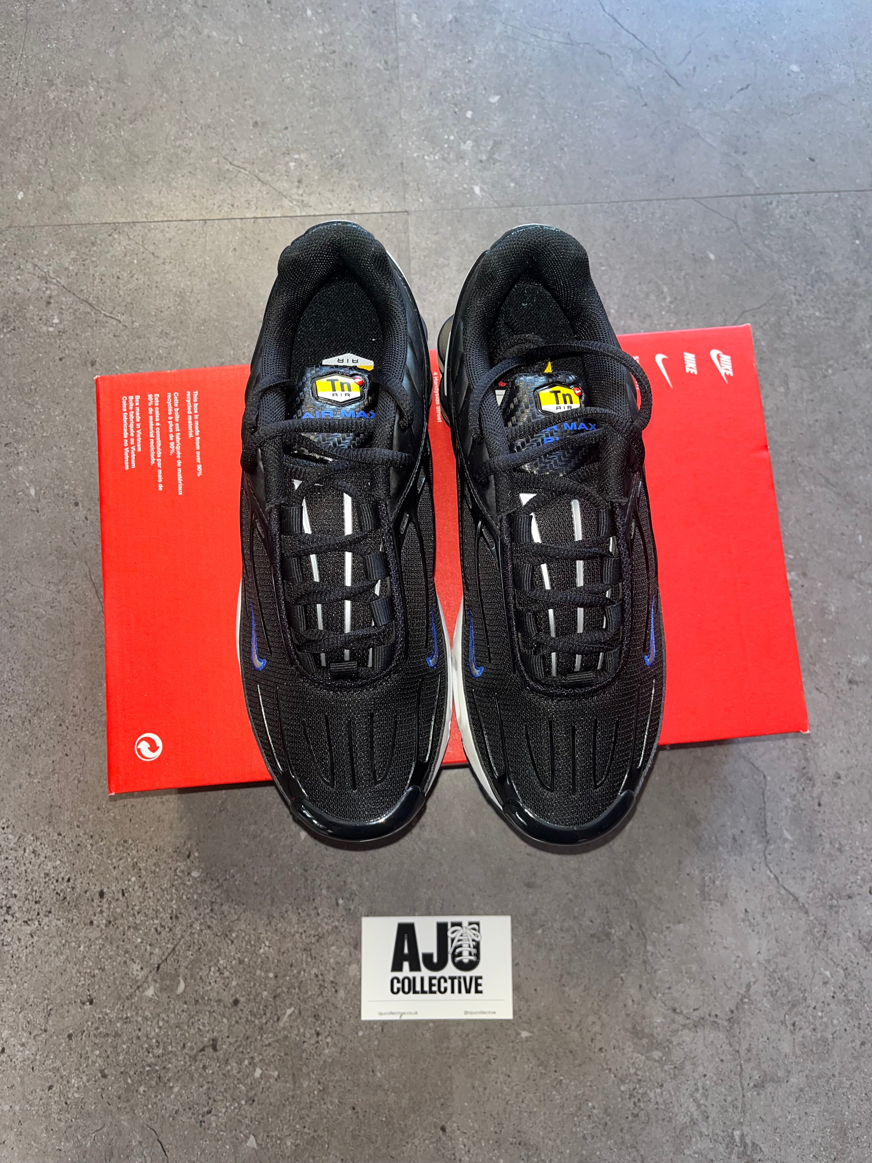 Nike Air Max Plus 3 Black Metallic Silver