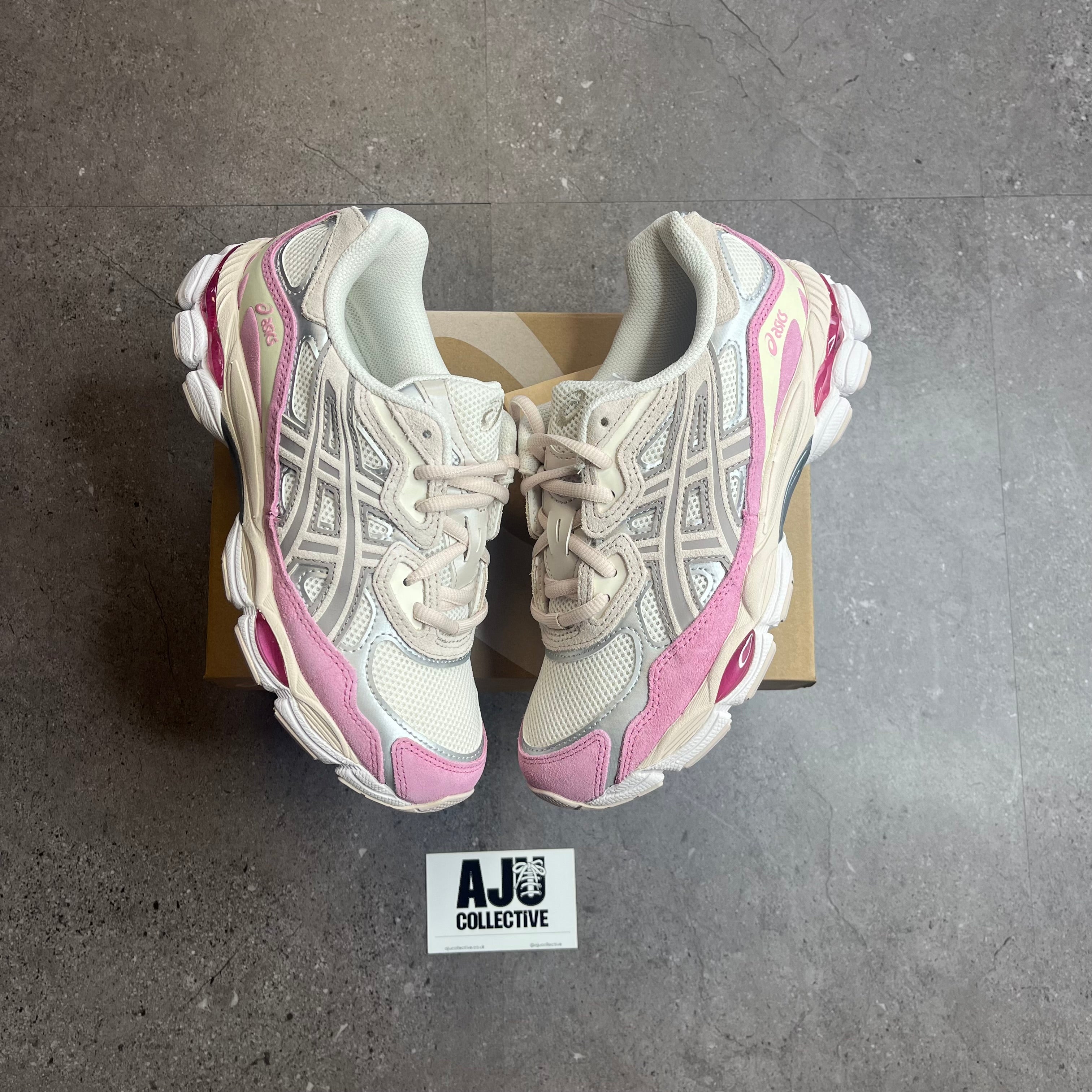 ASICS Gel-NYC Cream Cloud Grey Pink