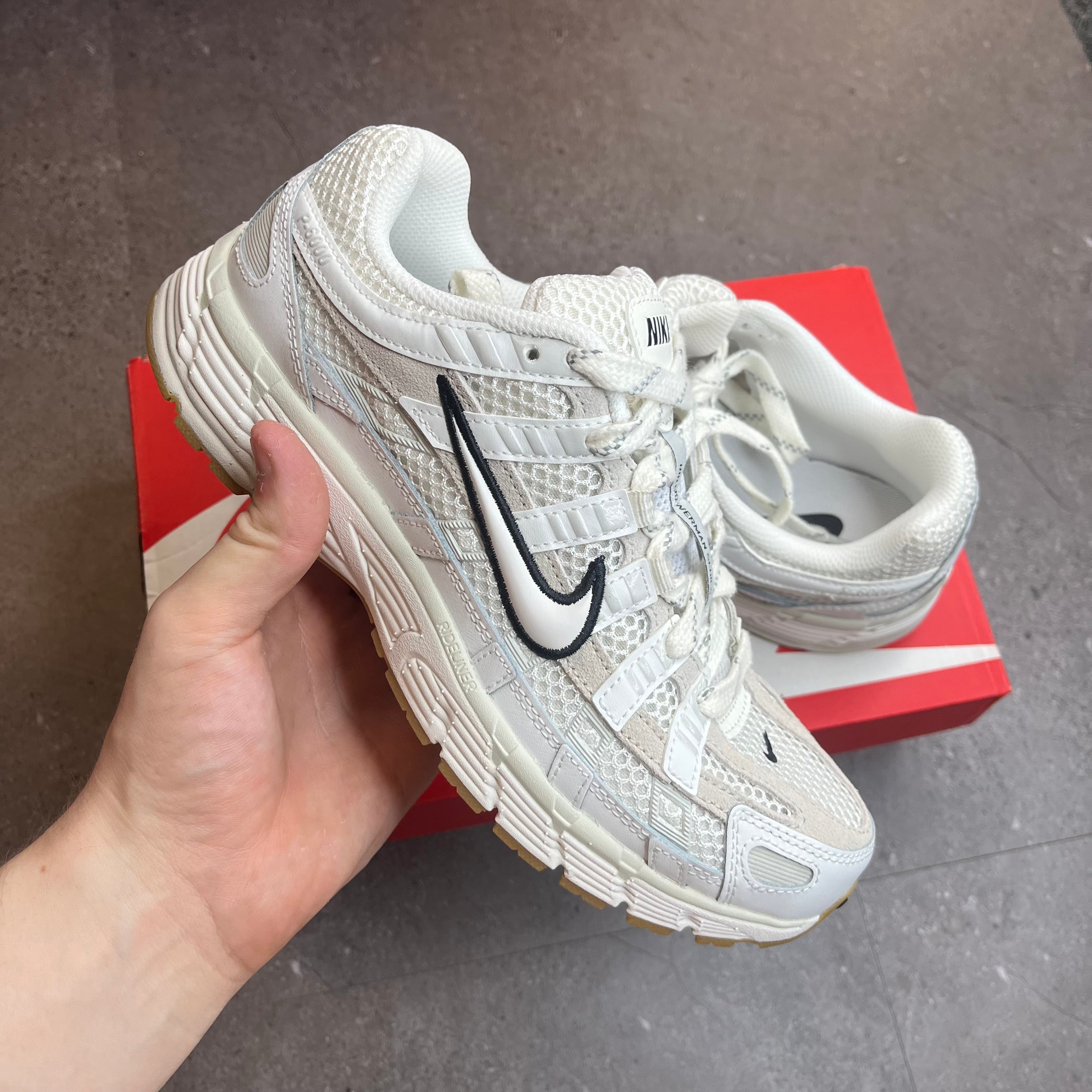 Nike P-6000 Premium ‘summit white gum’