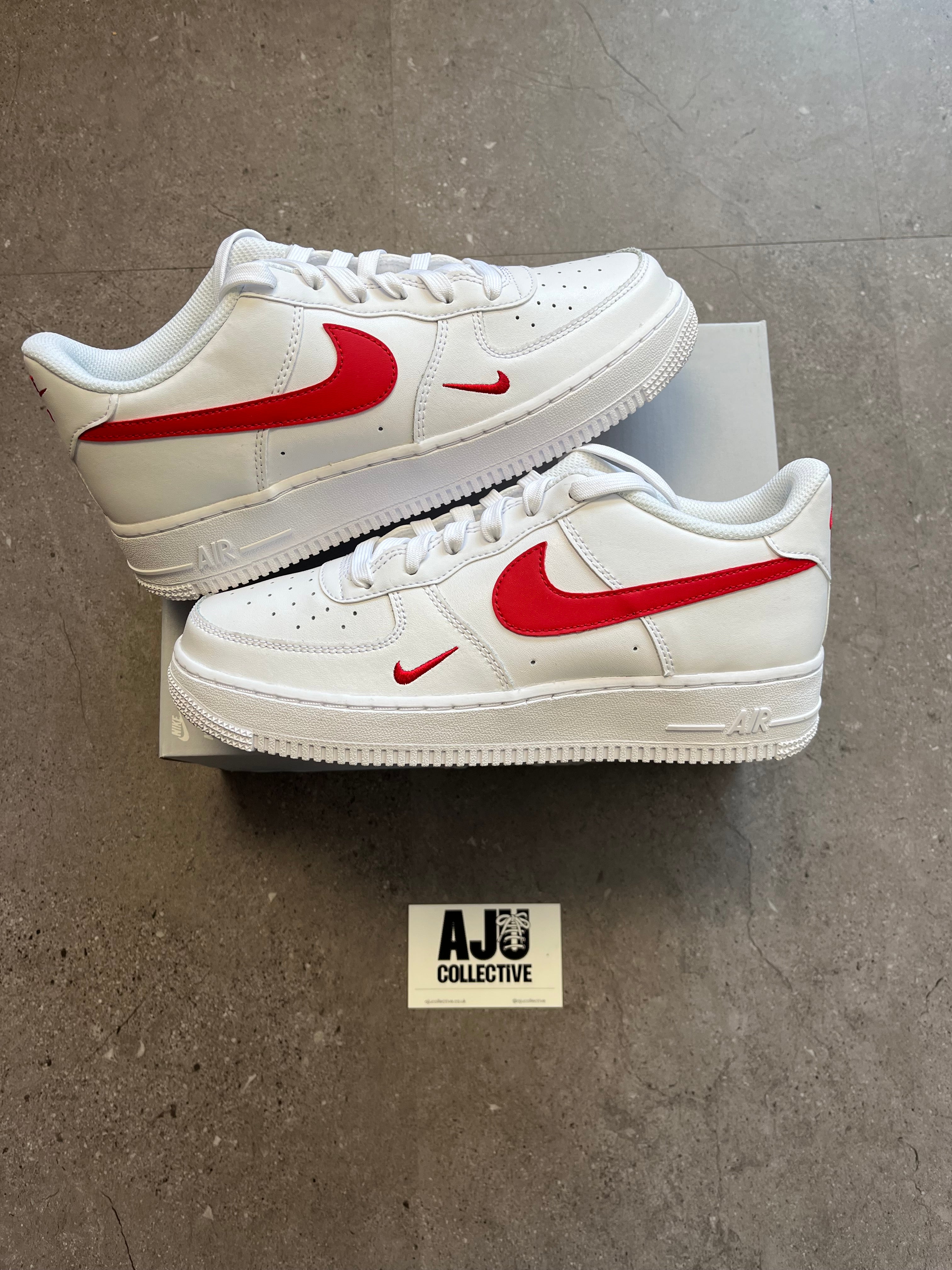 Nike Air Force 1 University Red White