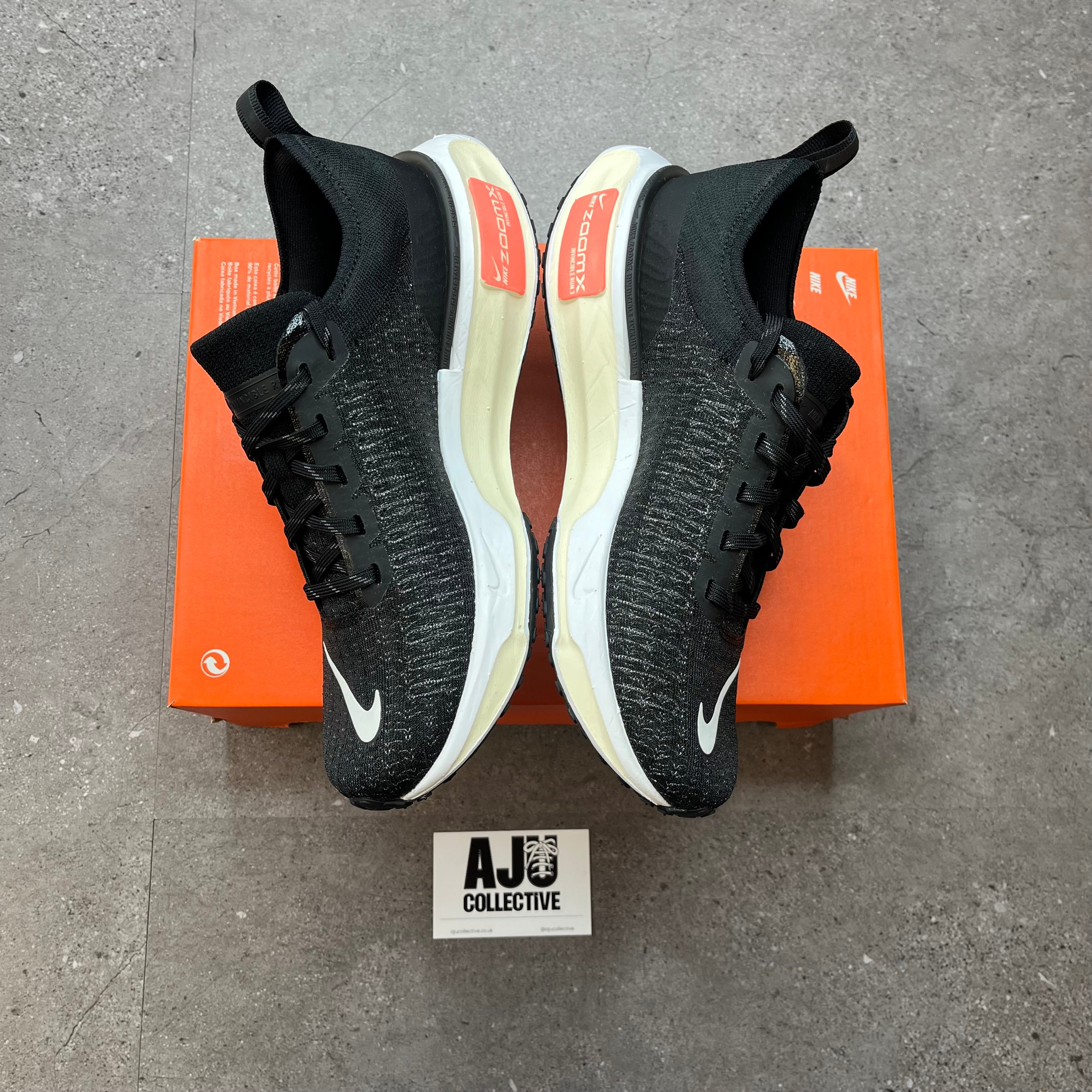 Nike ZoomX Invincible Run Flyknit 3 Black White