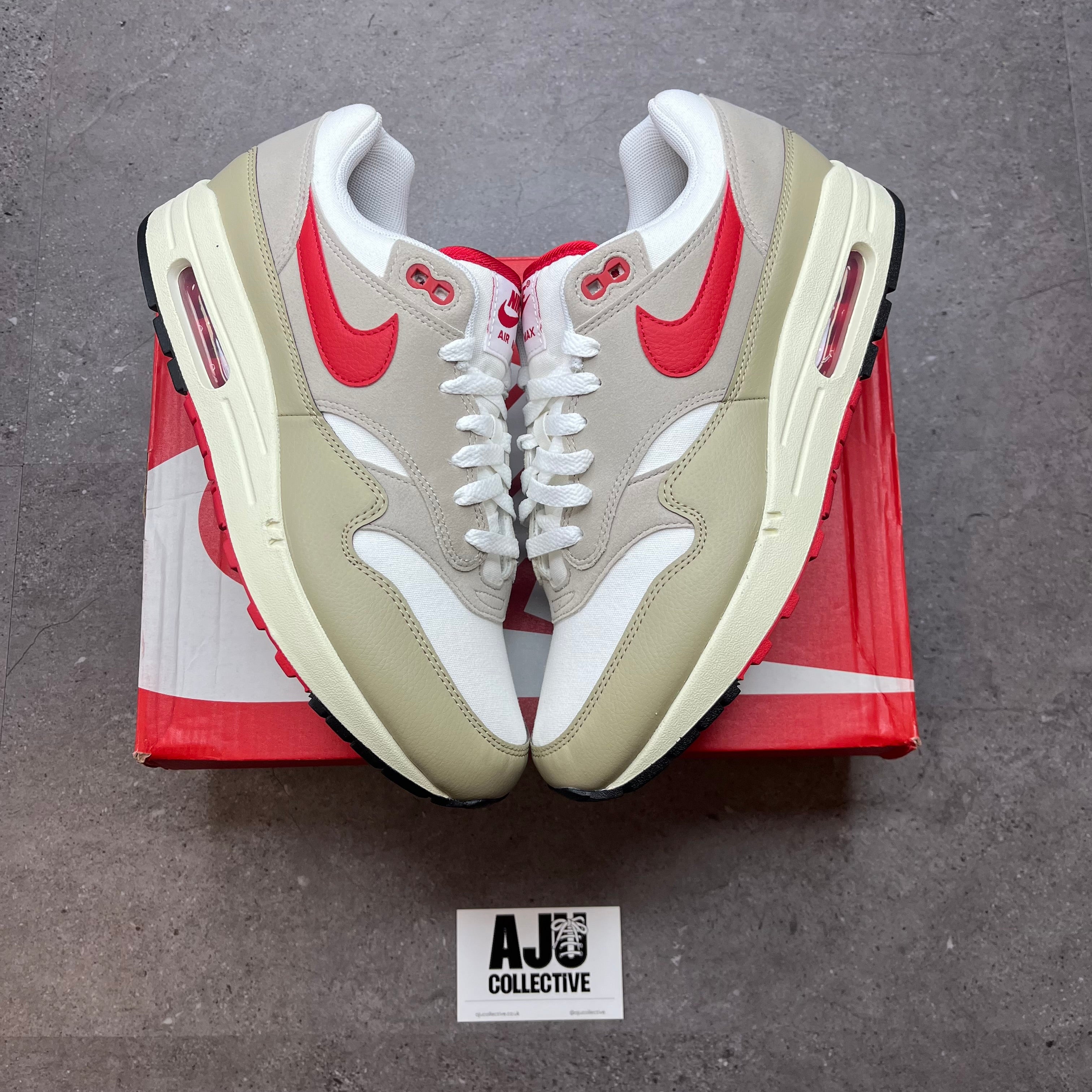 Nike Air Max 1 University Red Cream