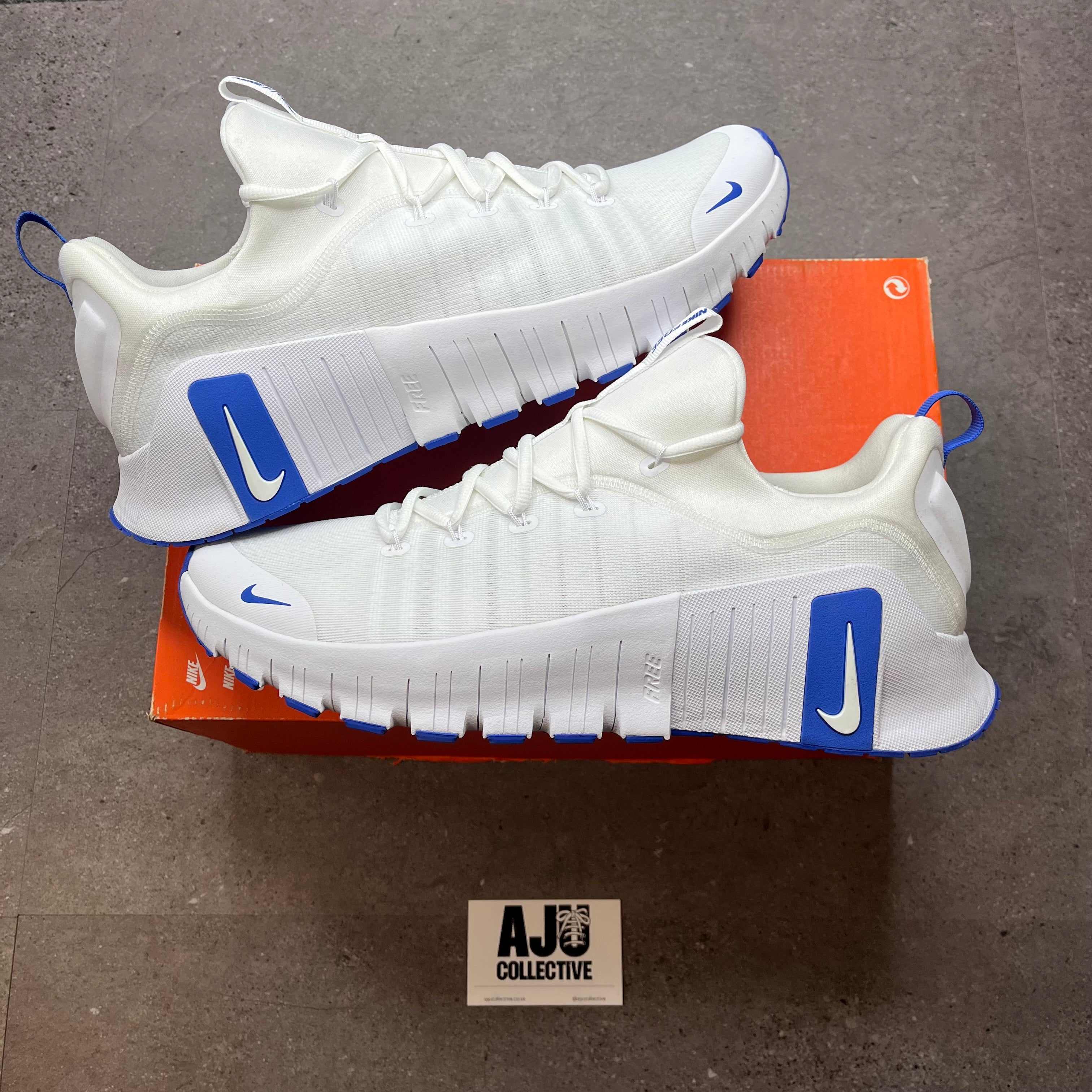 Nike Metcon 6 White Game Royal