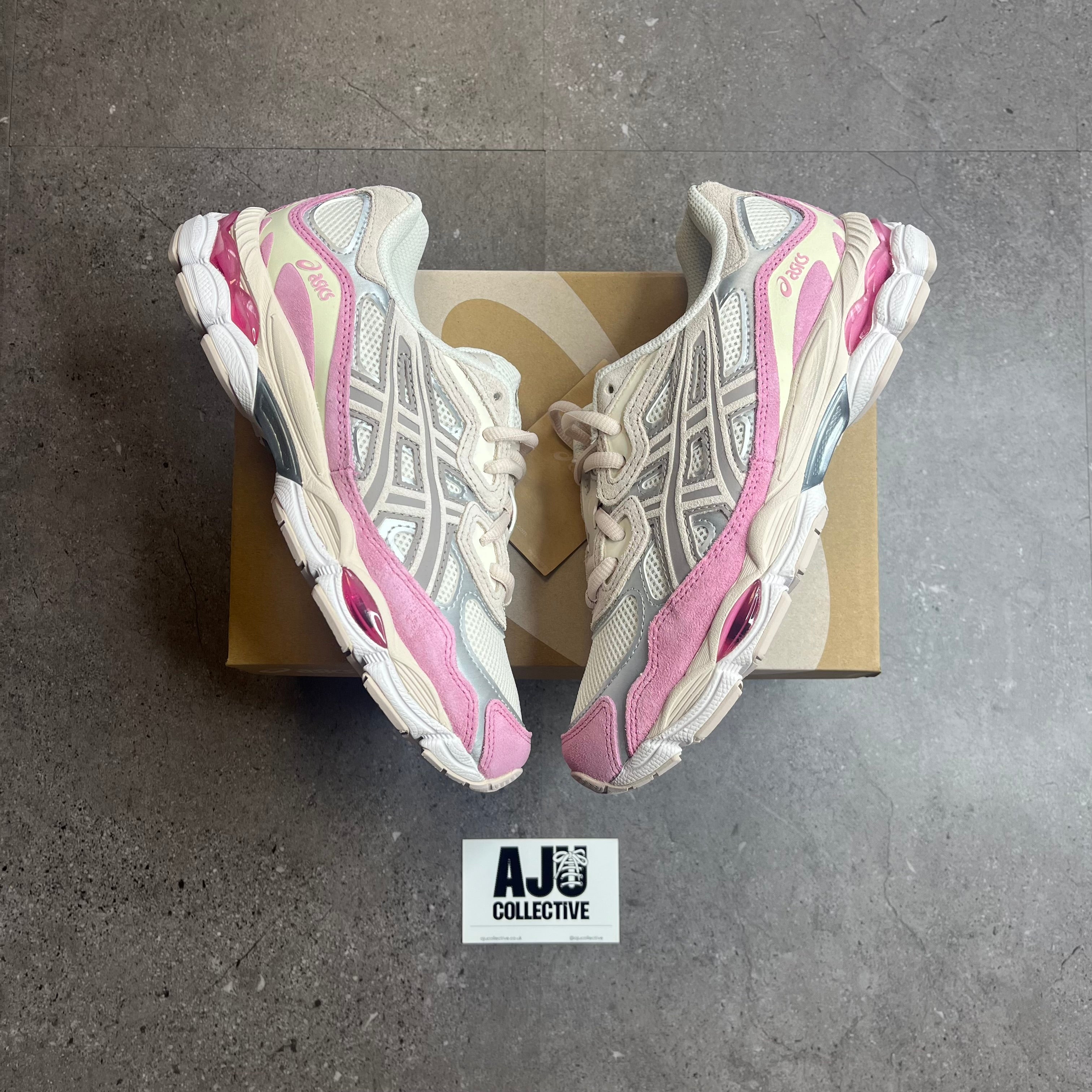 ASICS Gel-NYC Cream Cloud Grey Pink