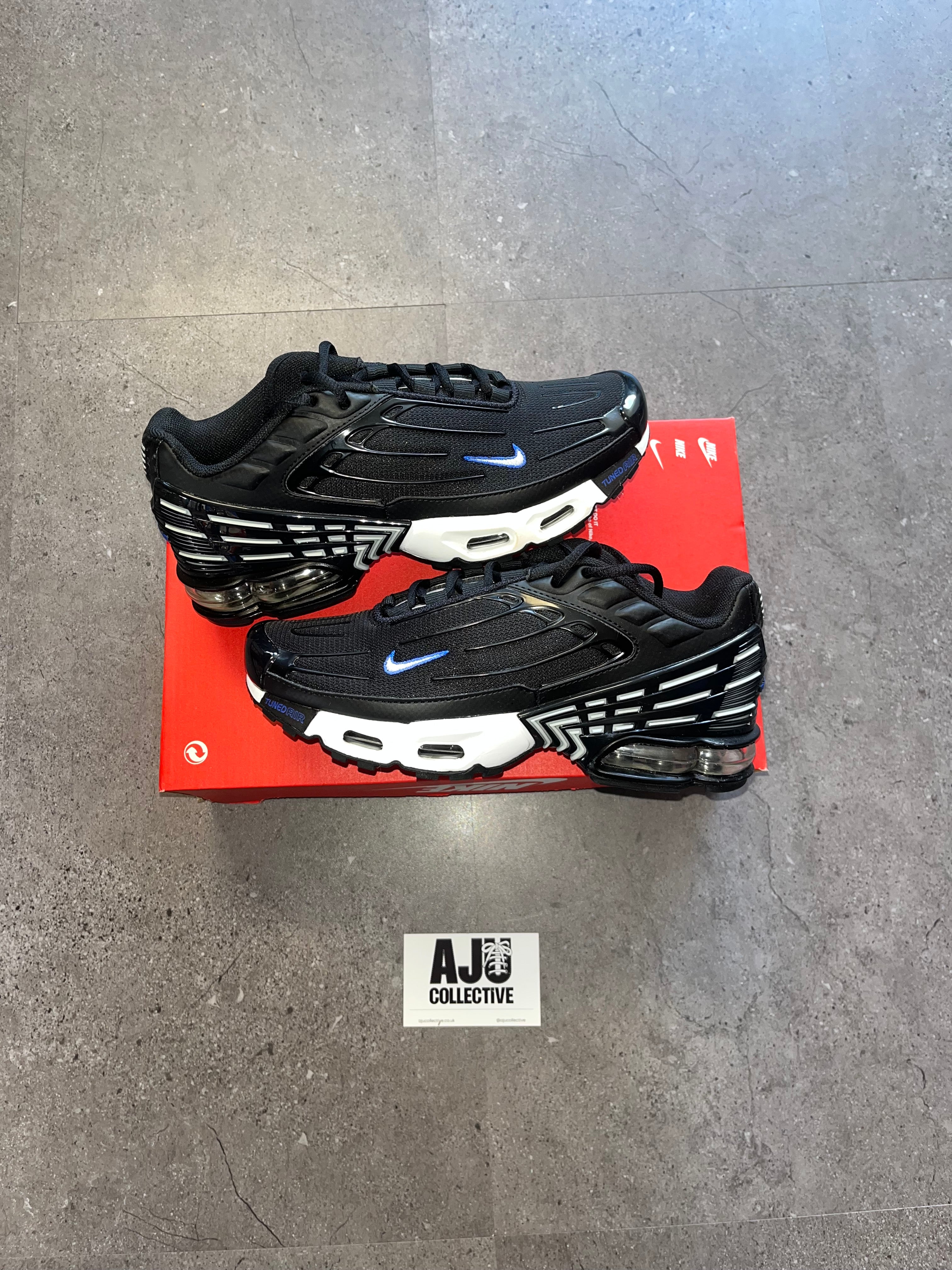 Nike Air Max Plus 3 Black Metallic Silver