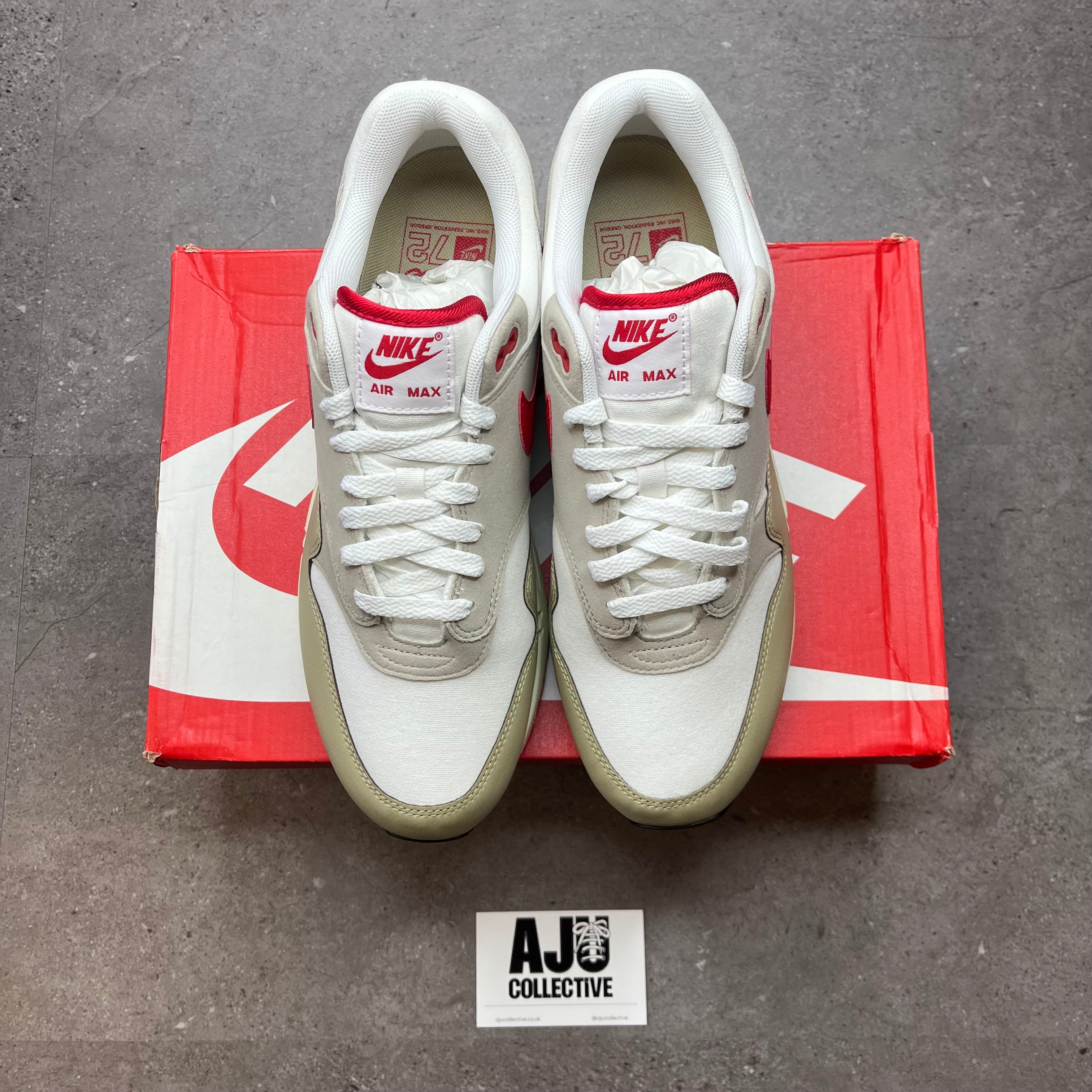 Nike Air Max 1 University Red Cream