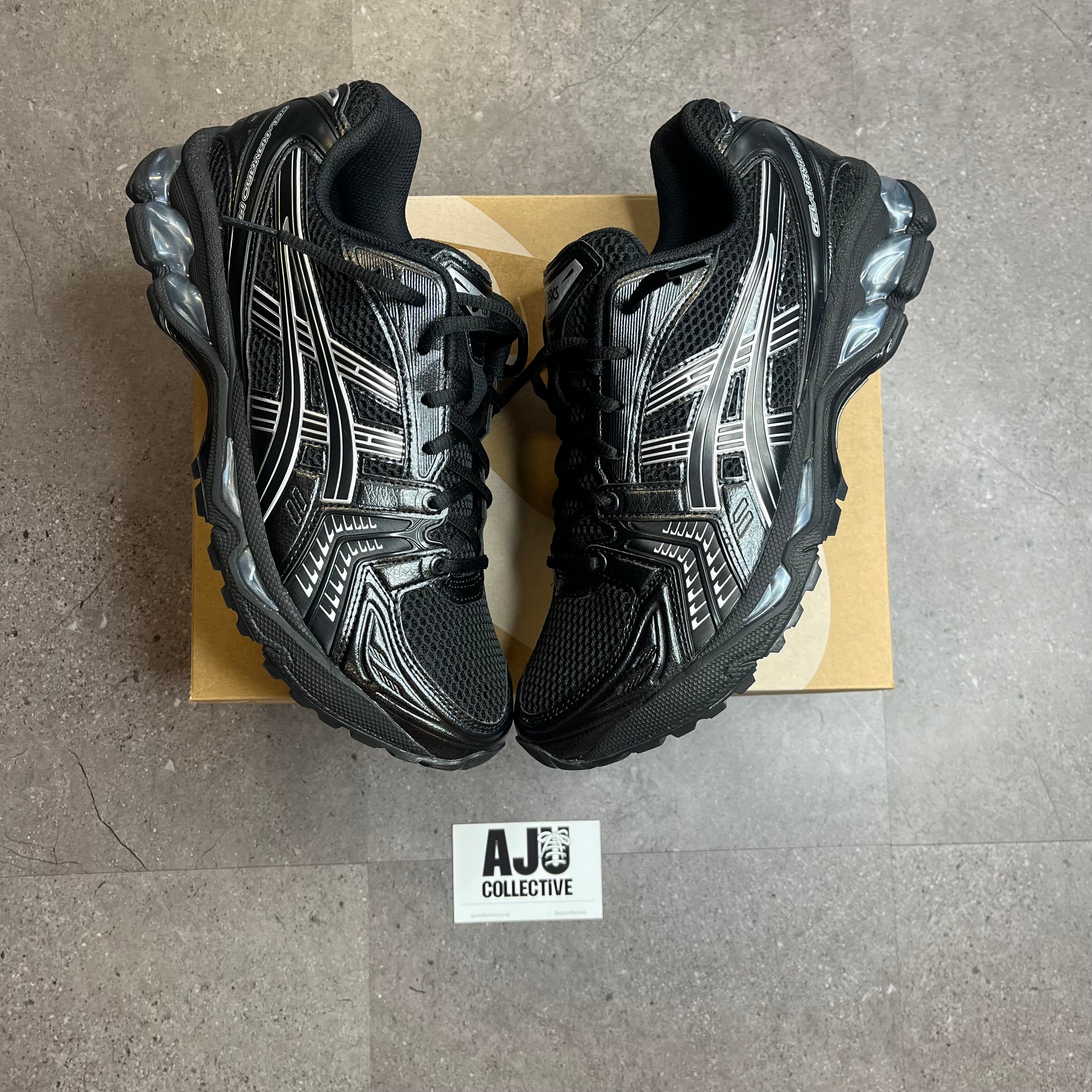 ASICS Gel-Kayano 14 Black Pure Silver