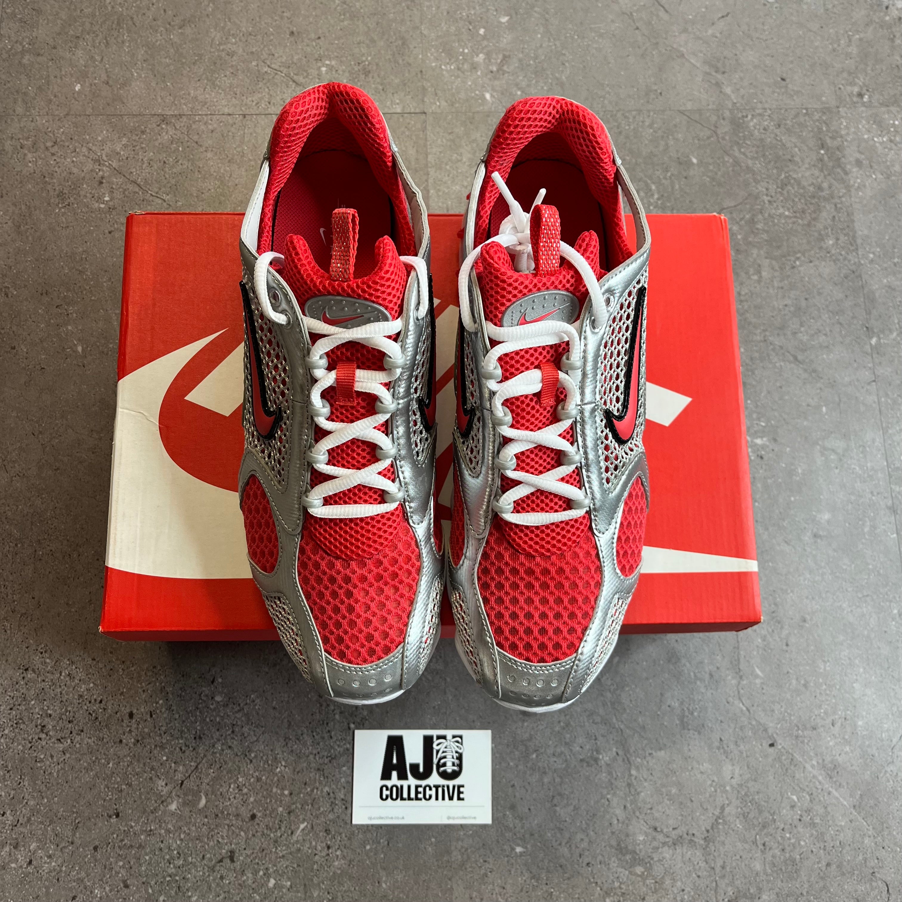 Nike Spiridon Cage 2 Track Red Silver White