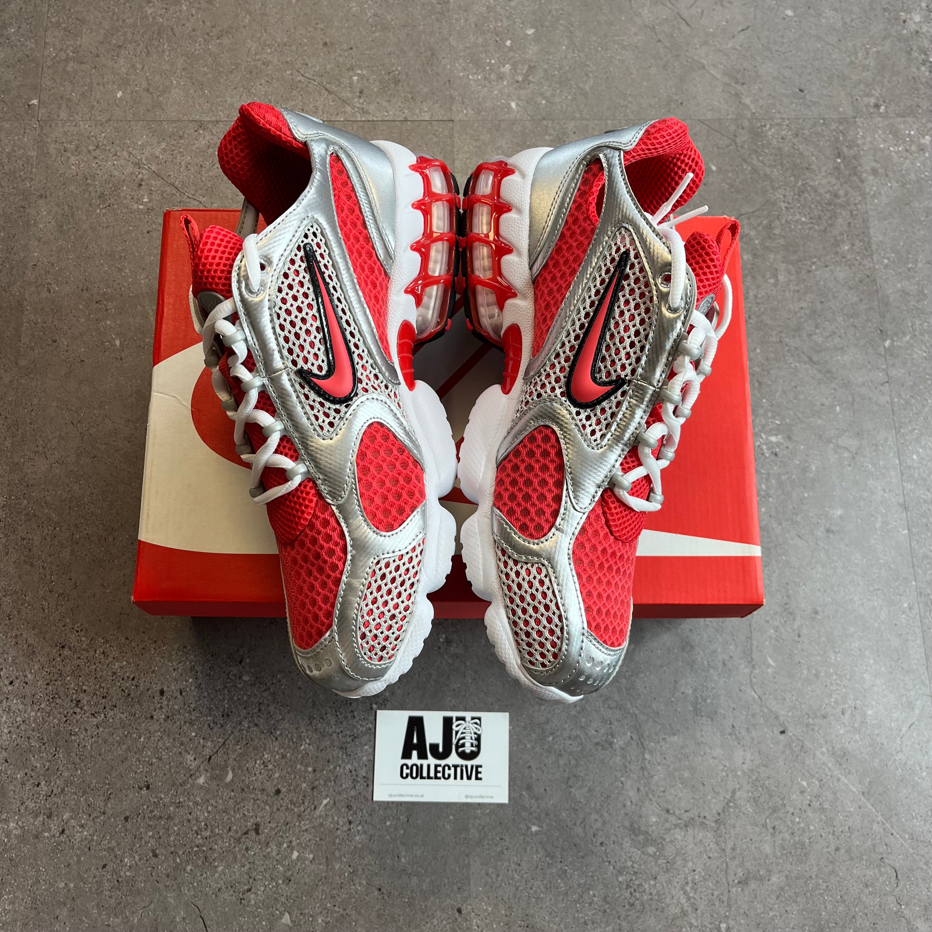 Nike Spiridon Cage 2 Track Red Silver White