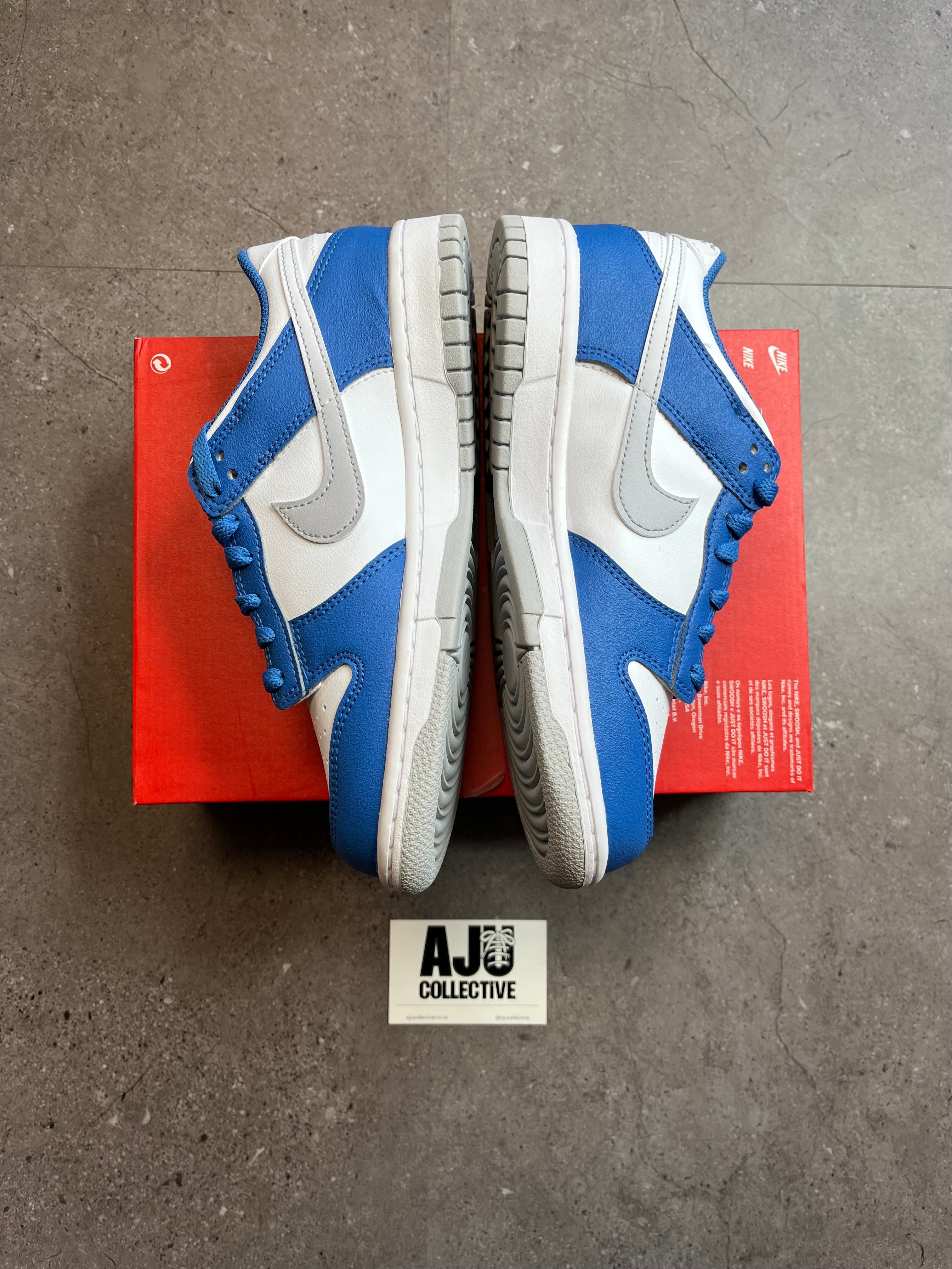 Nike Dunk Low Star Blue Smoke Grey