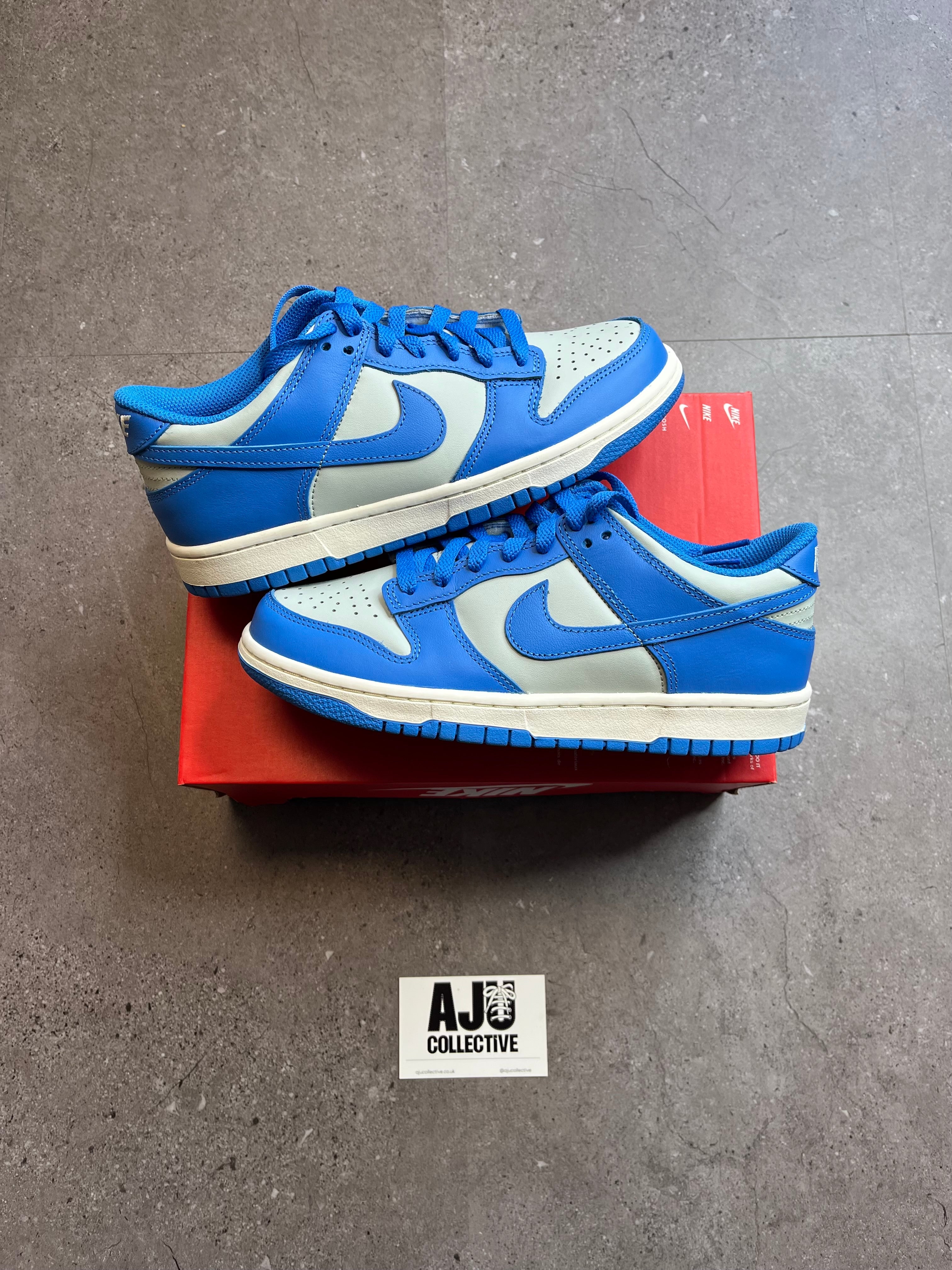 Nike Dunk Low GS Light Silver Photo Blue