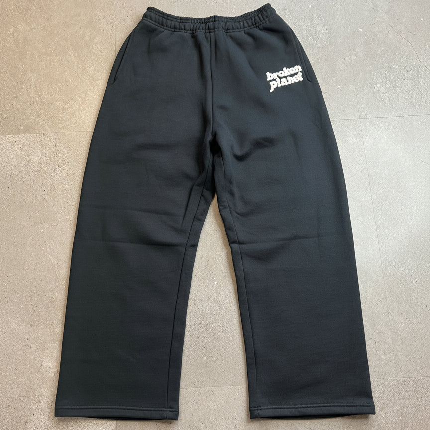 Broken Planet Uncuffed Joggers Black