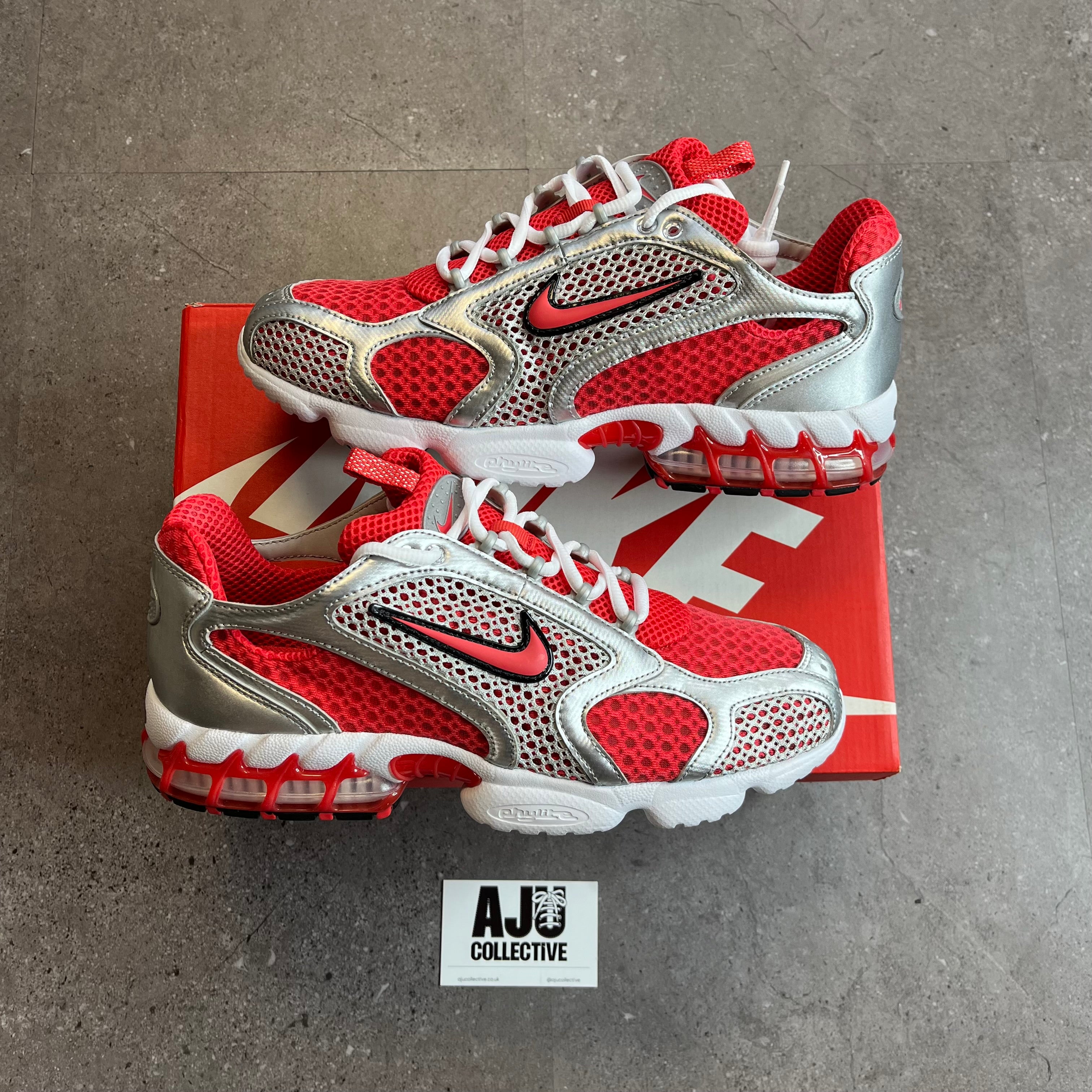 Nike Spiridon Cage 2 Track Red Silver White