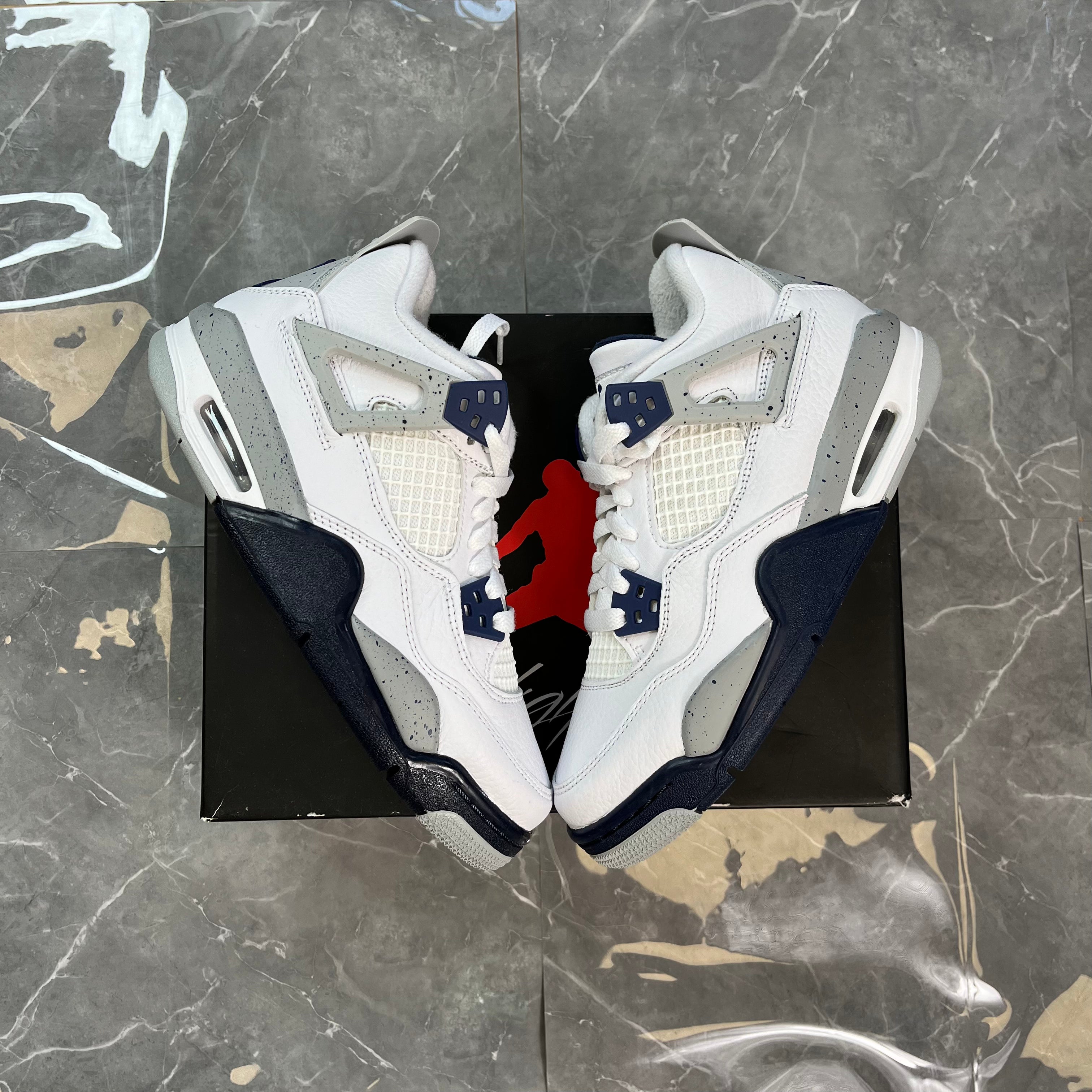 Nike Air Jordan 4 Retro GS 'Midnight Navy'