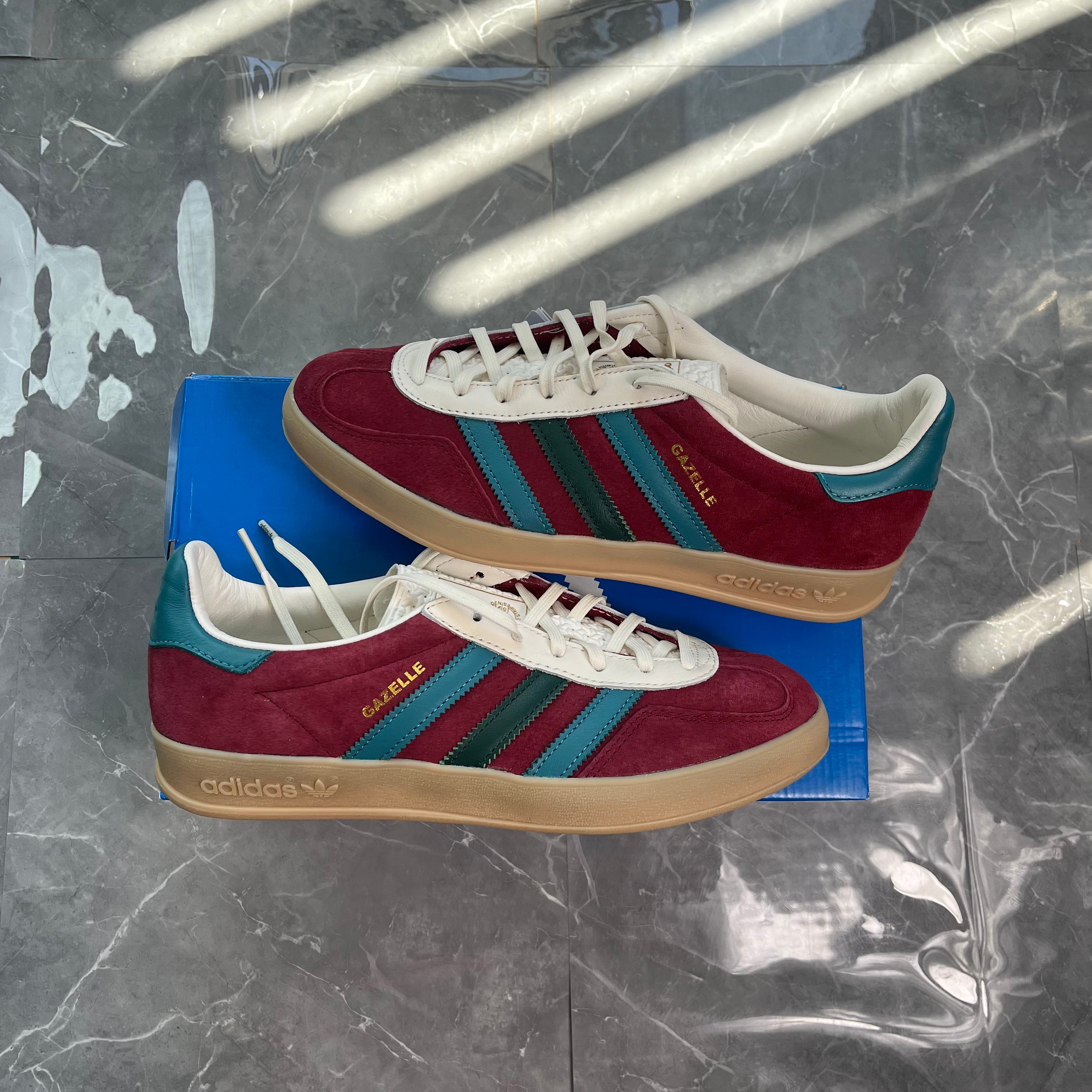 adidas Gazelle 'Collegiate Burgundy Green'
