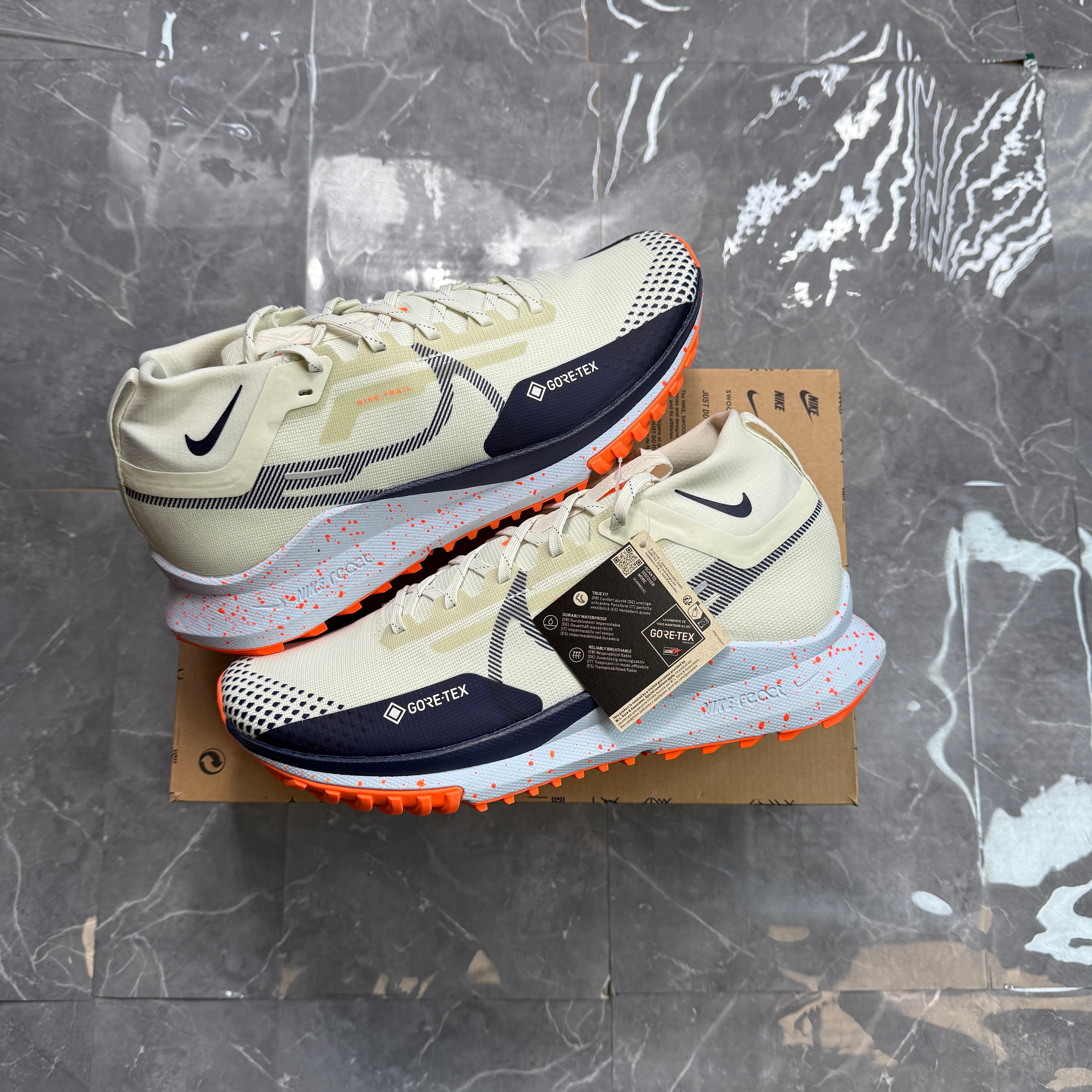 Nike React Pegasus Trail 4 GTX V2 Sea Glass Purple Ink
