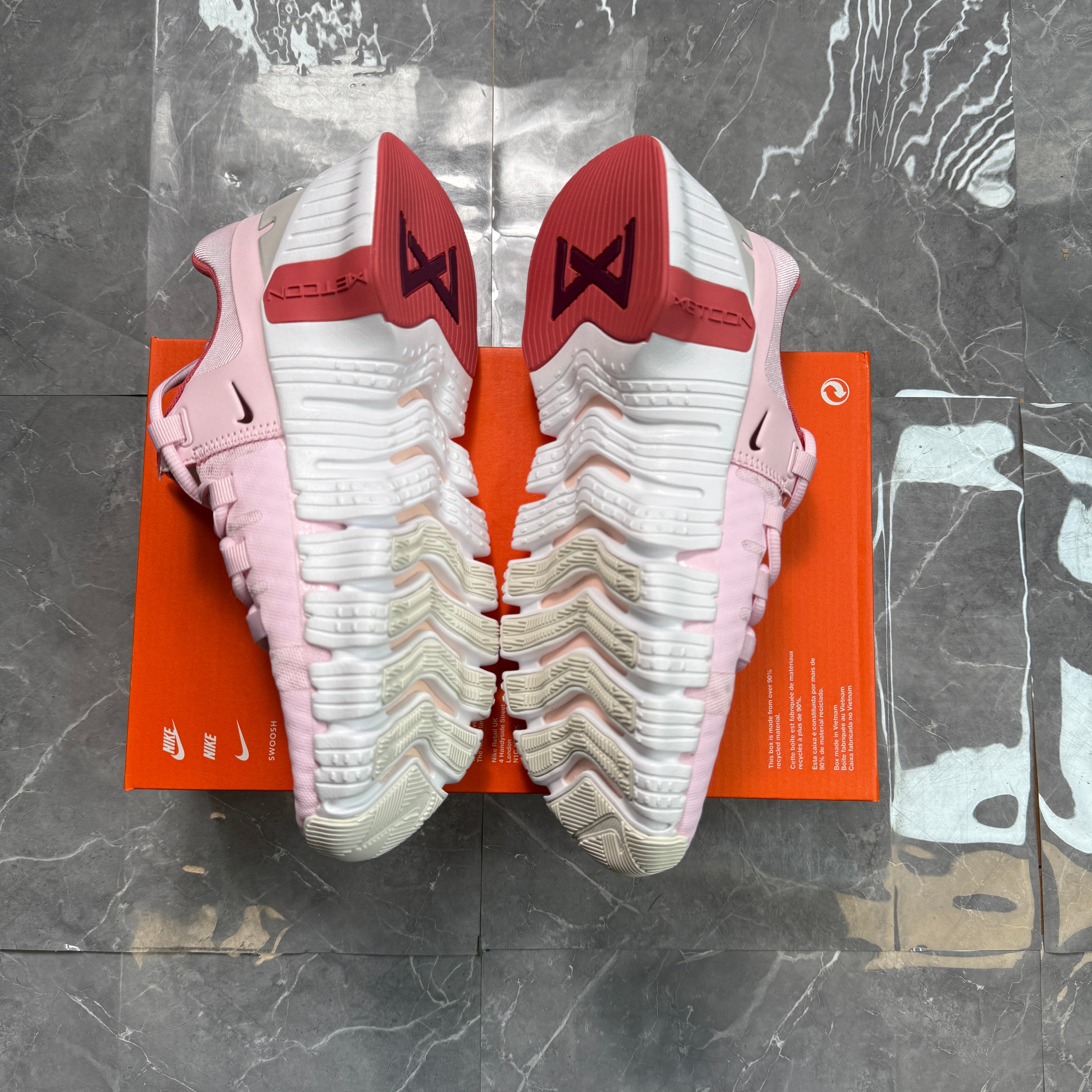 Nike Metcon 5 Pink Foam Dark Team Red-Adobe