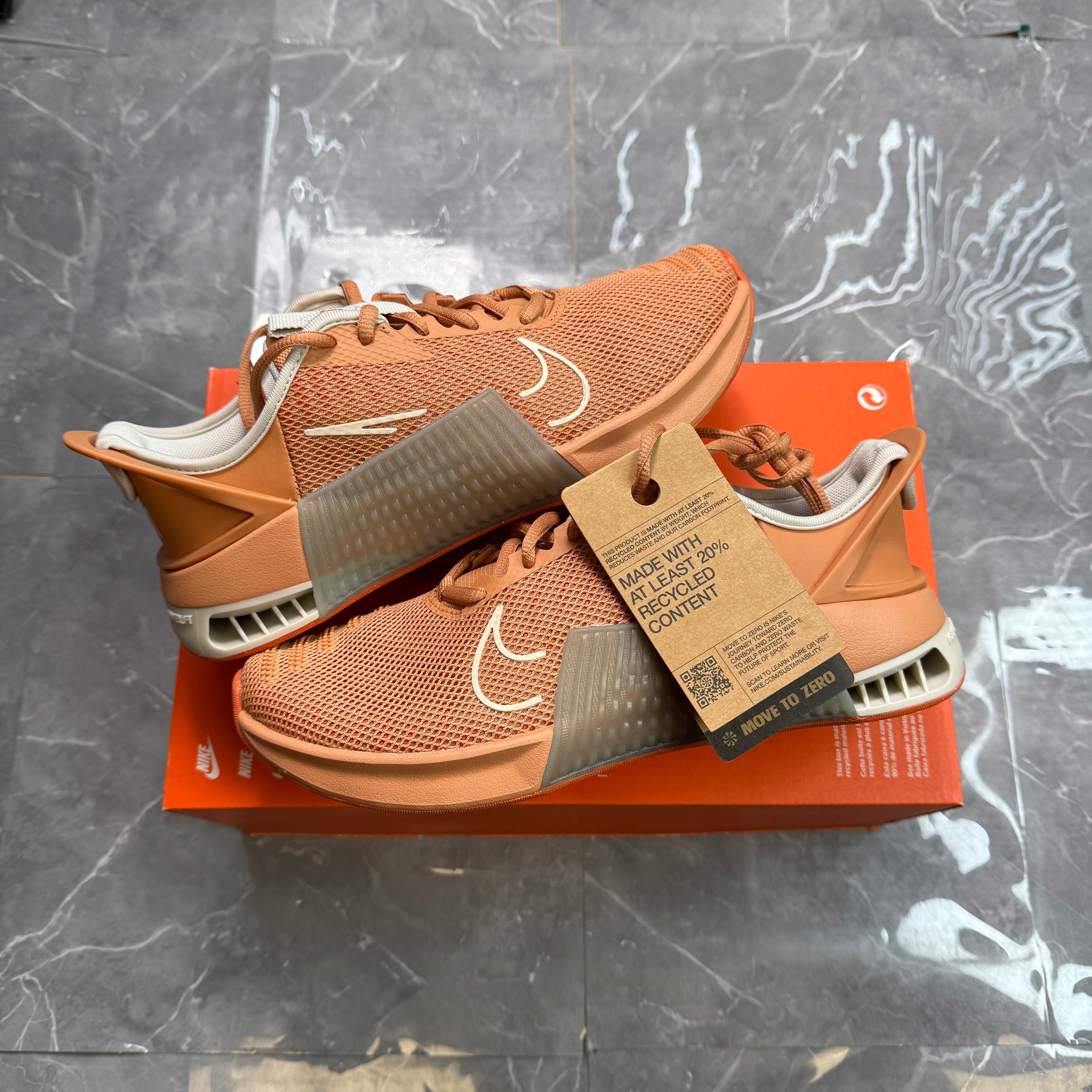 Nike Metcon 9 Flyease Amber Brown Guava Ice