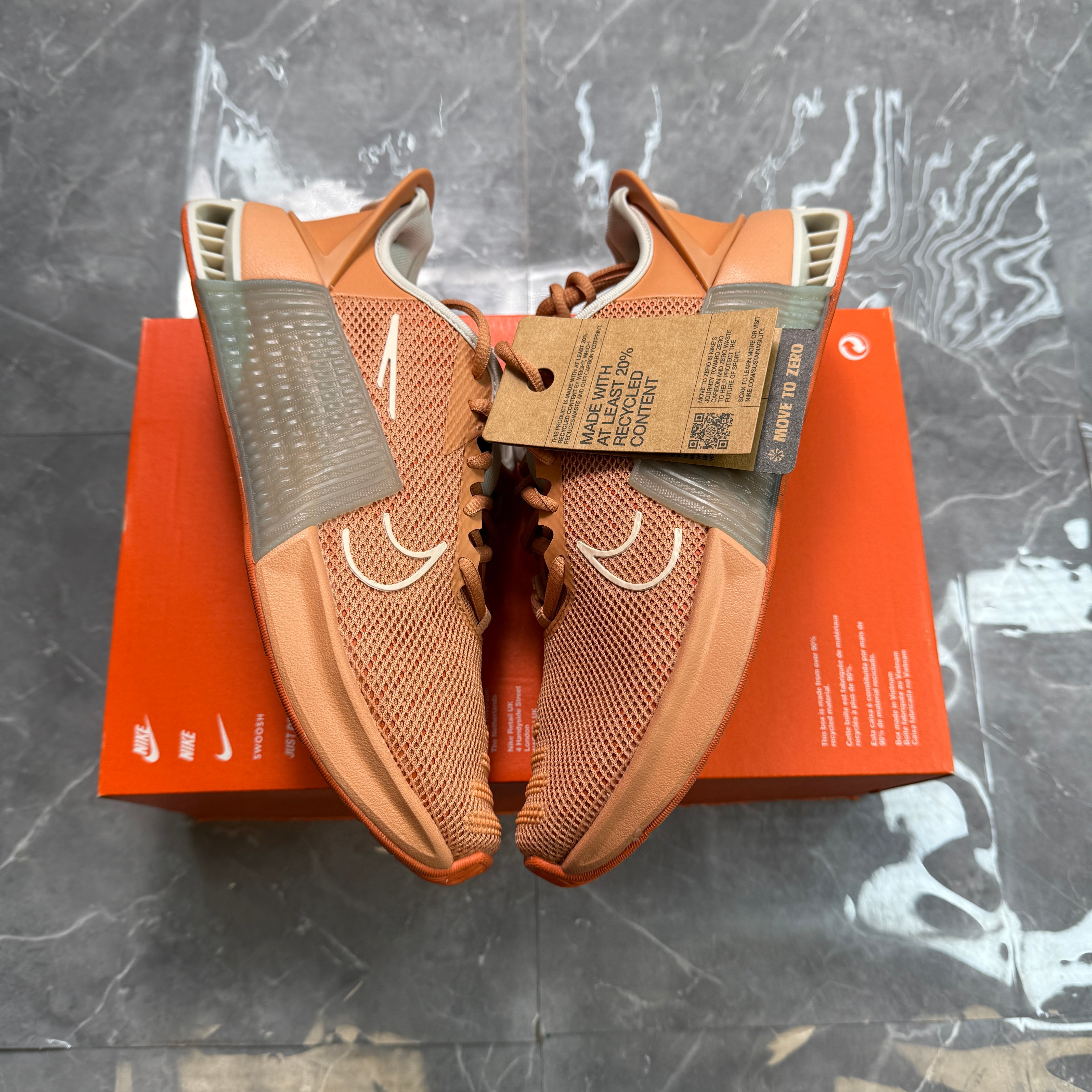 Nike Metcon 9 Flyease Amber Brown Guava Ice
