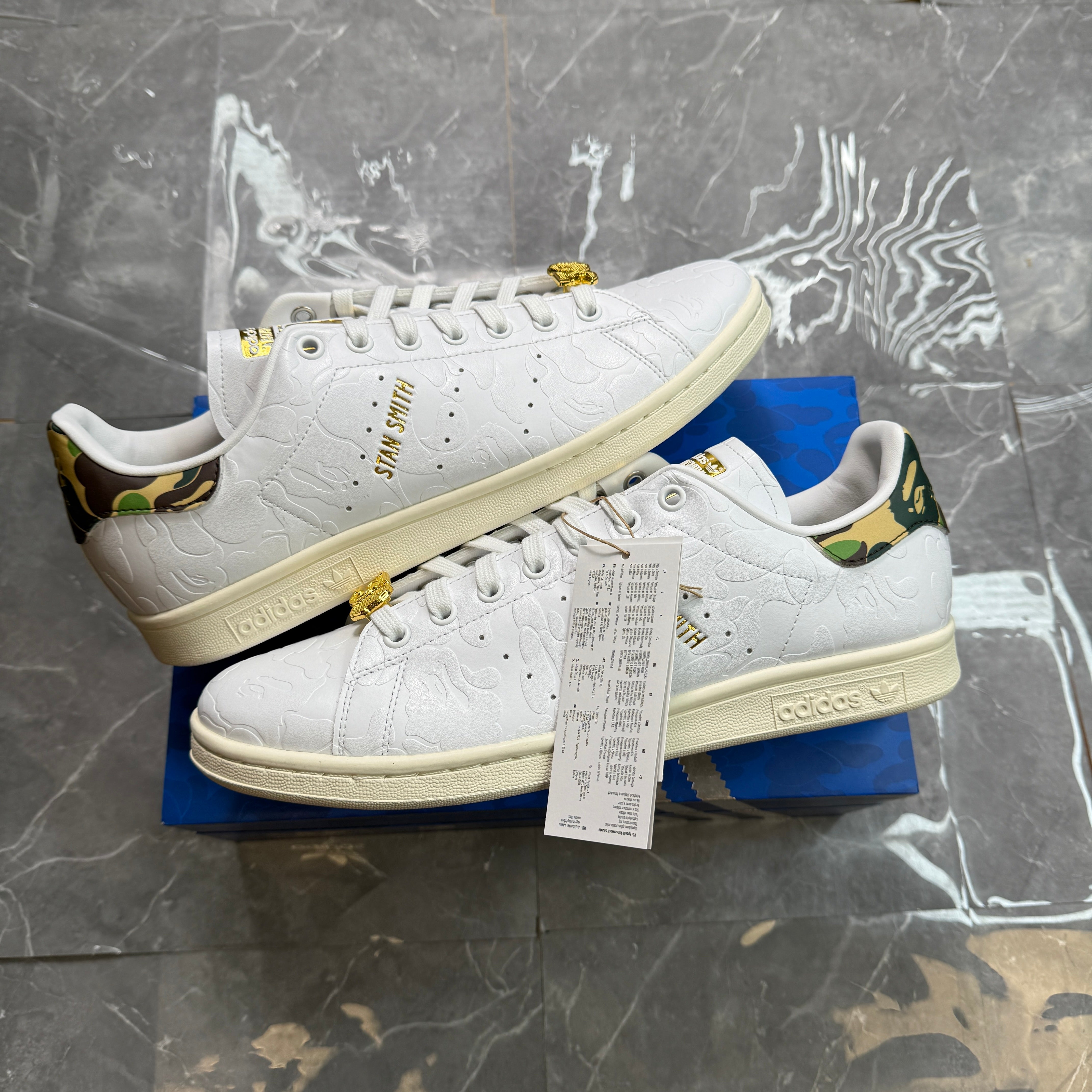 Stan Smith Bape White OWHITE