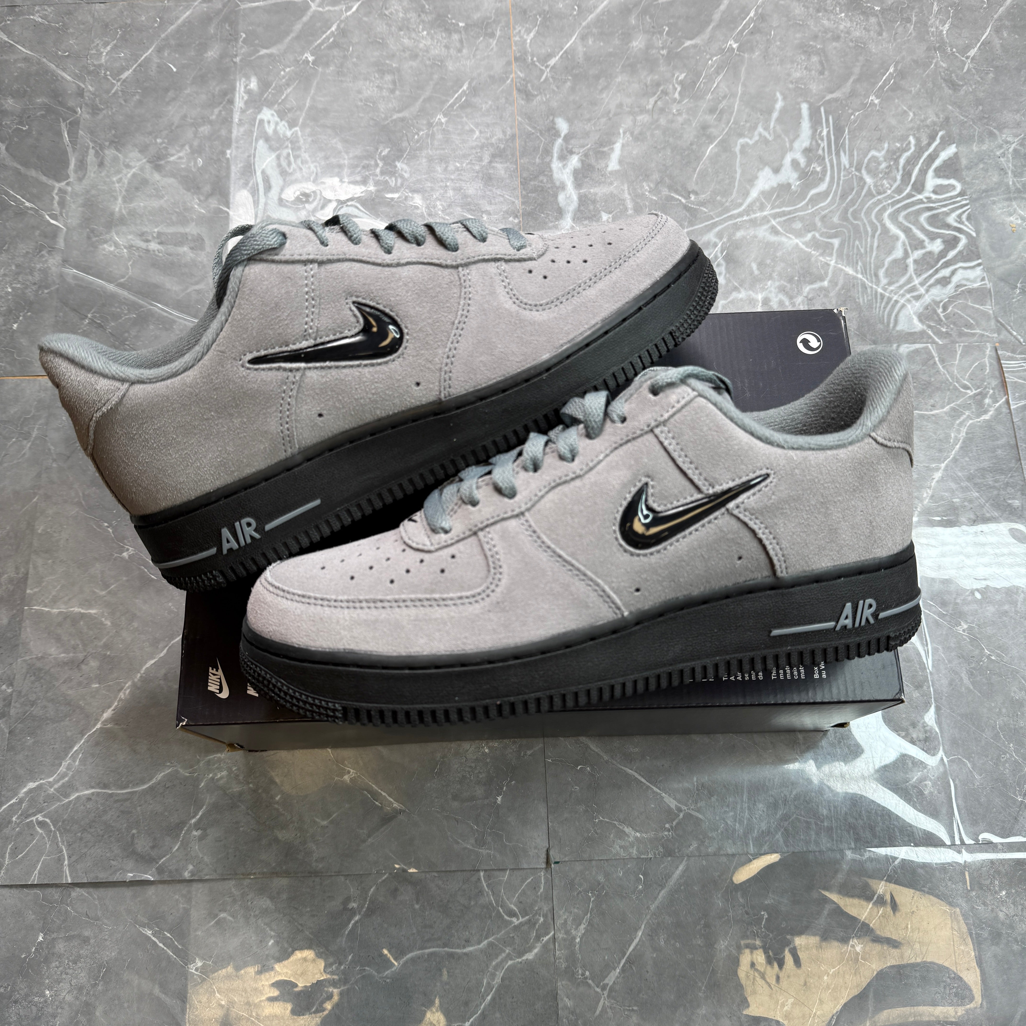 Nike Air Force 1 Jewel Cool Grey Black