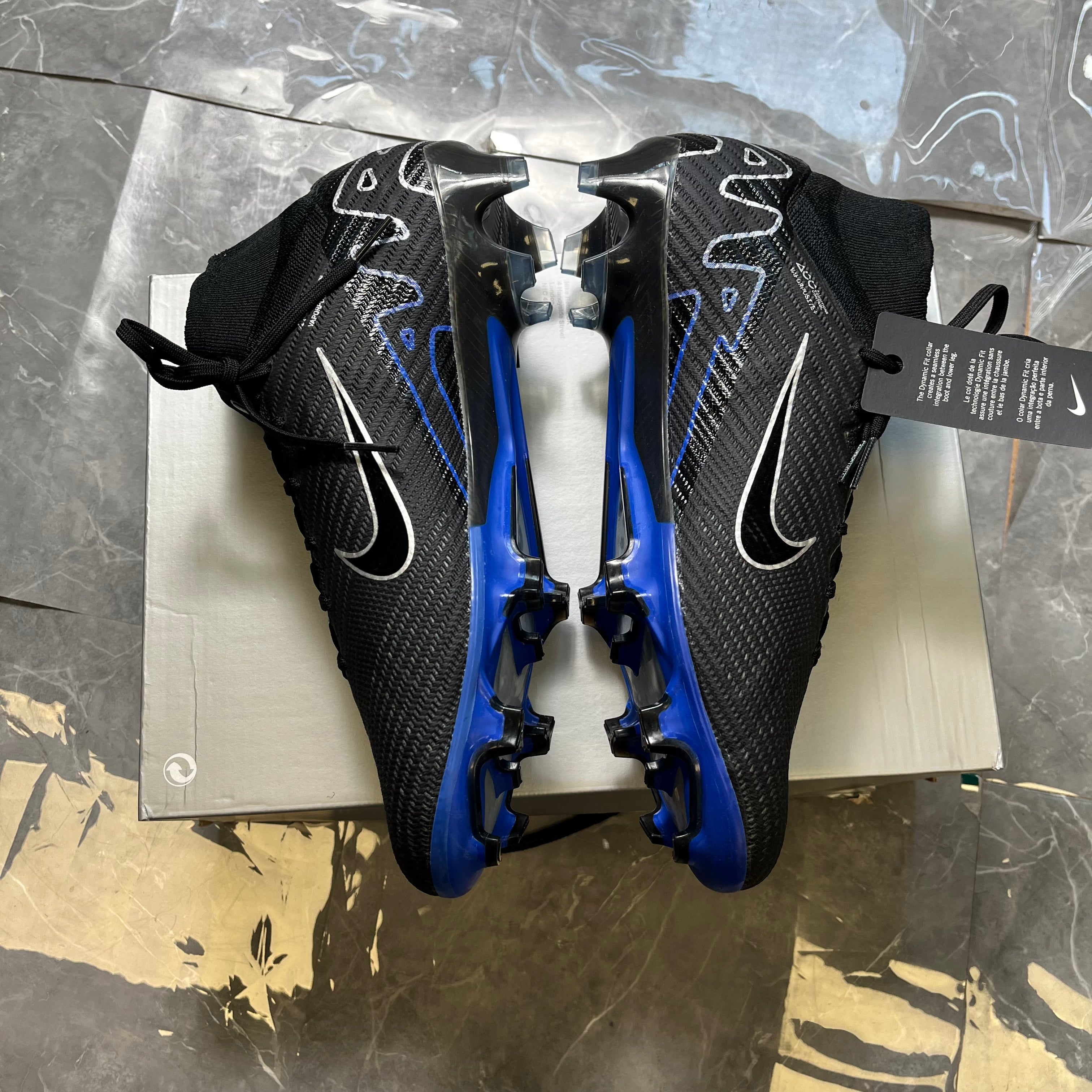 Nike Zoom Superfly 9 Elite FG Black Hyper Royal