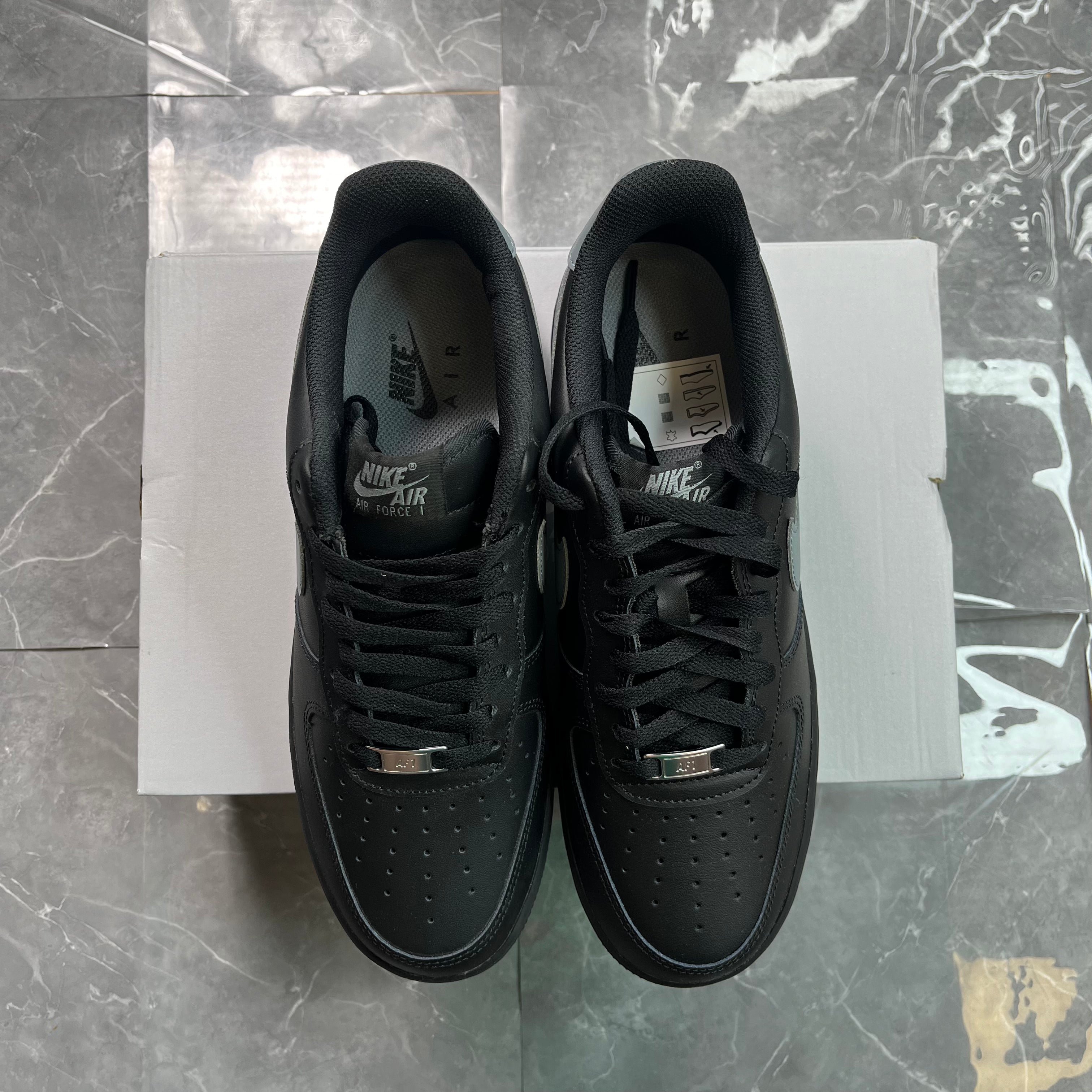 Nike Air Force 1 Black Cool Grey