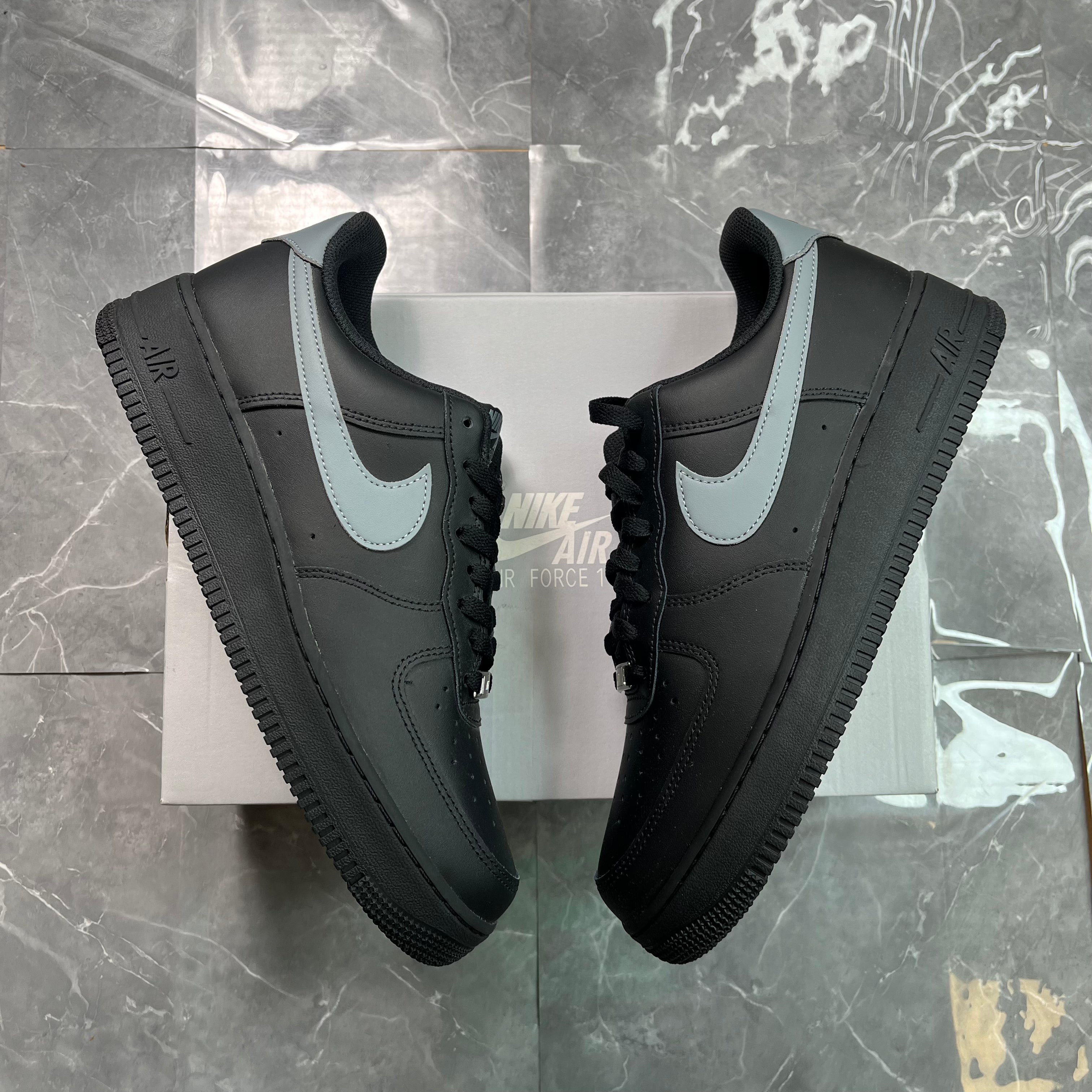 Nike Air Force 1 Black Cool Grey