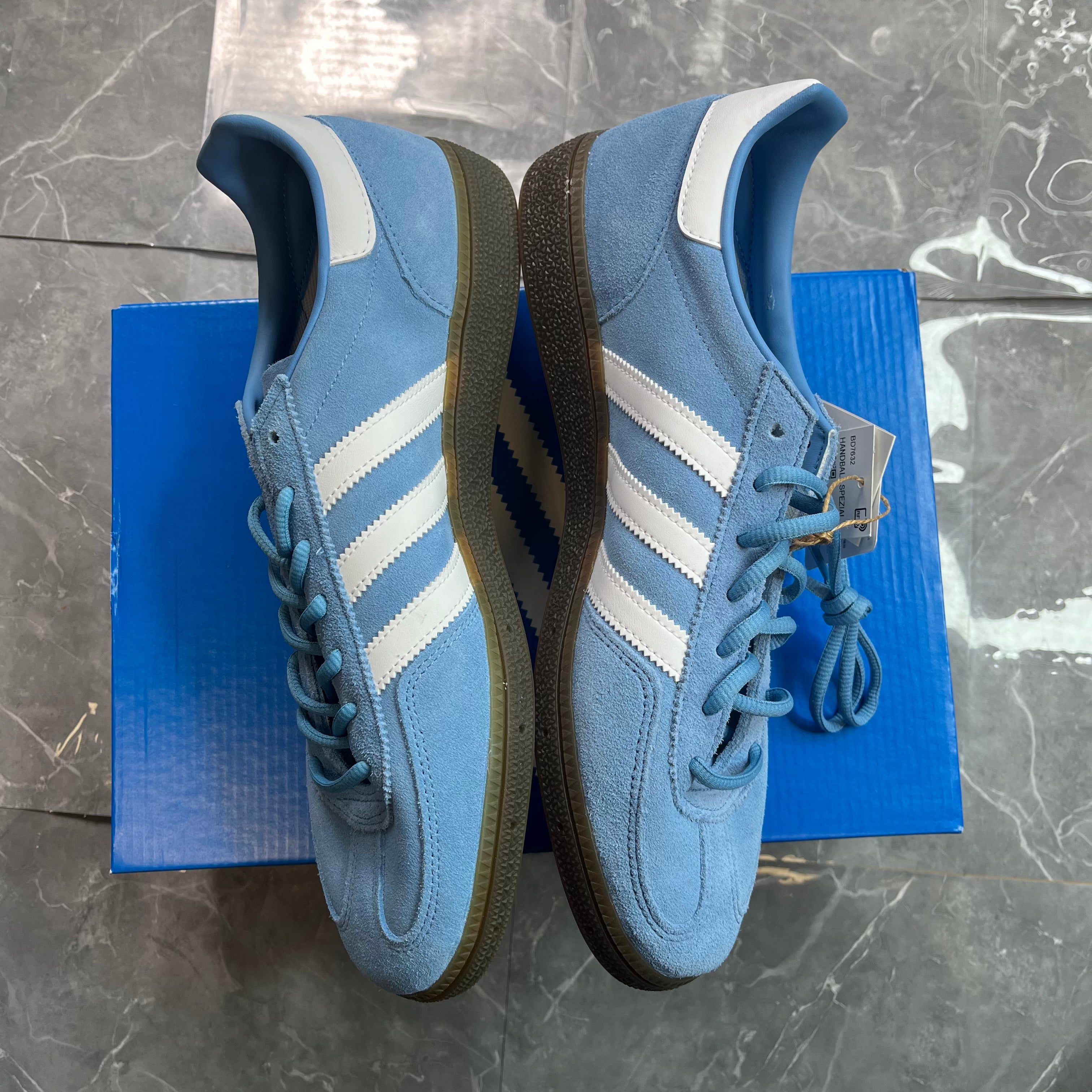 Adidas Handball Spezial Light Blue Flat White Gum