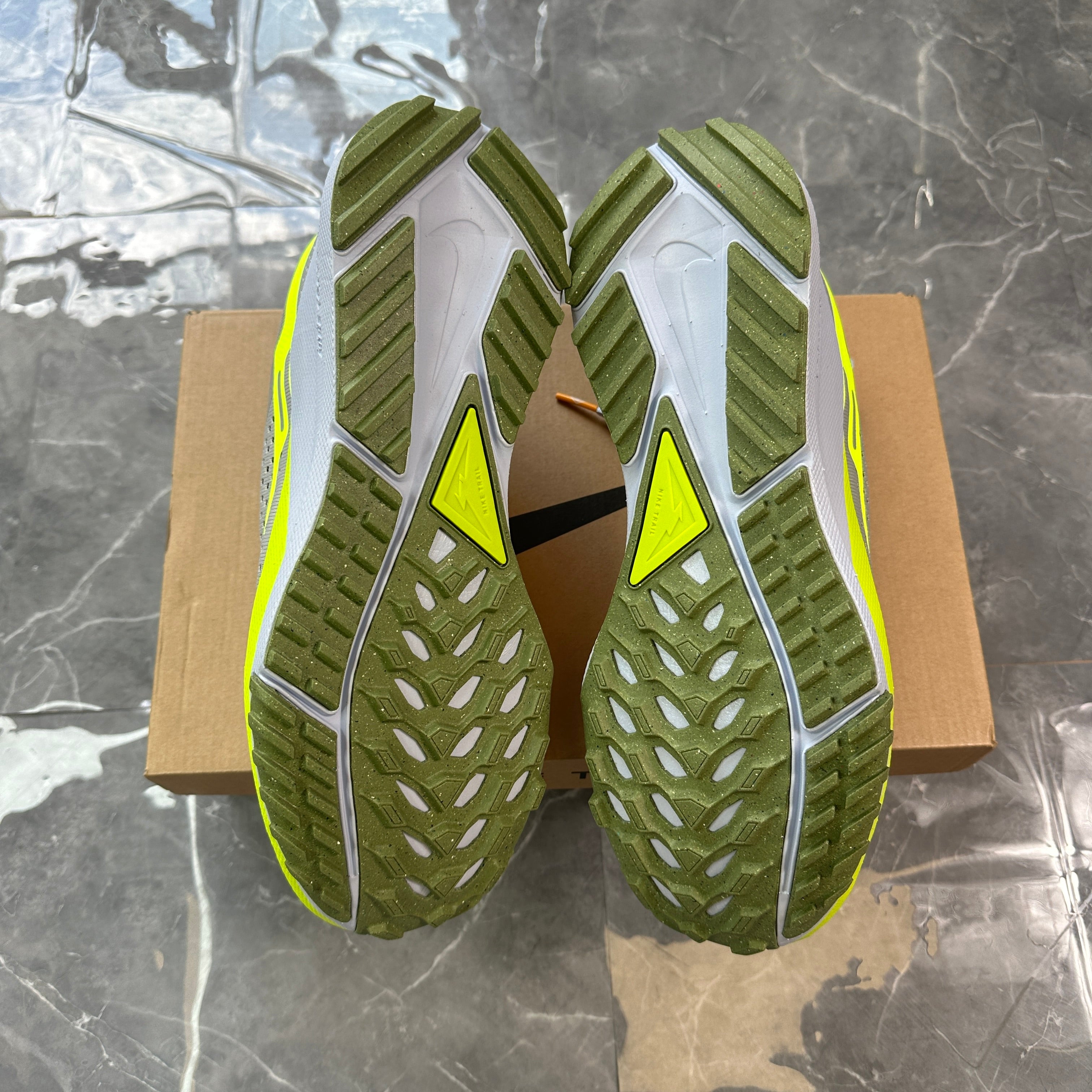 Nike React Pegasus Trail 4 'Light Iron Ore Volt'