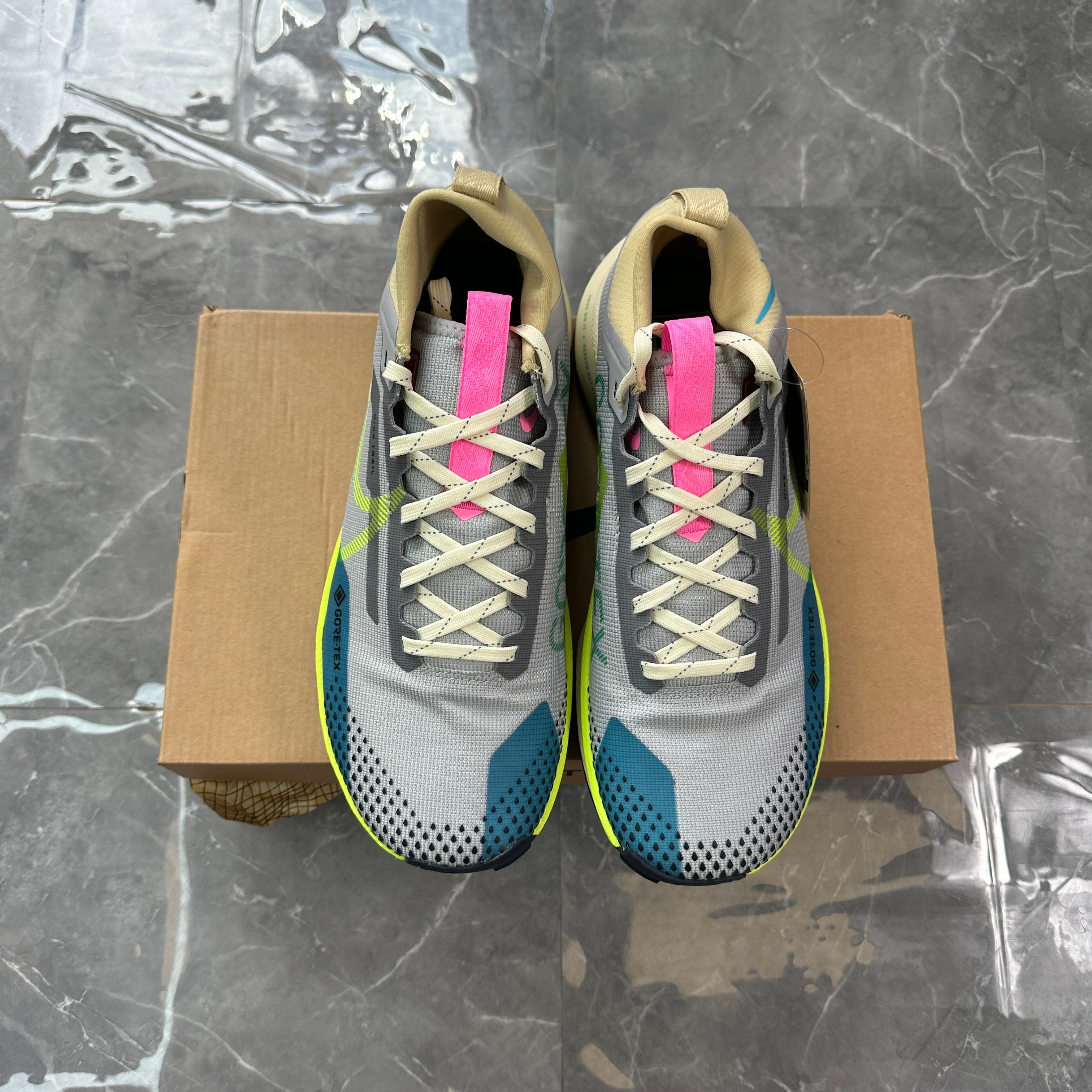 Nike Wmns React Pegasus Trail 4 GORE-TEX 'Wolf Grey Volt'