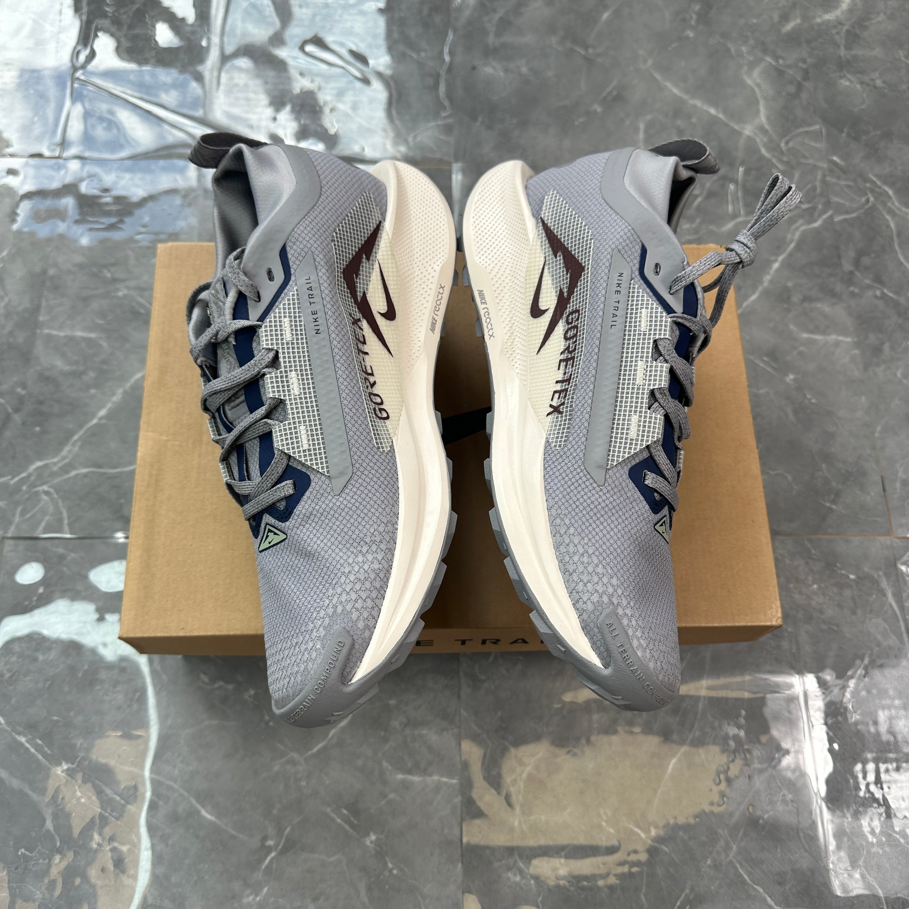 Nike Pegasus Trail 5 GORE-TEX 'Cement Grey Midnight Navy'