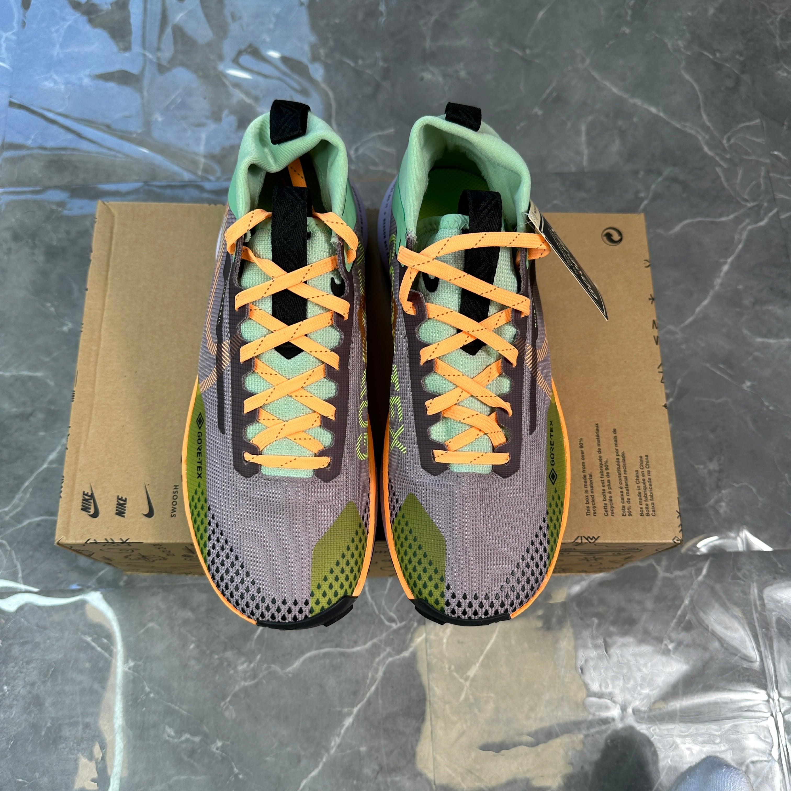 Nike Wmns React Pegasus Trail 4 GORE-TEX V2 'Purple Smoke Peach Cream'