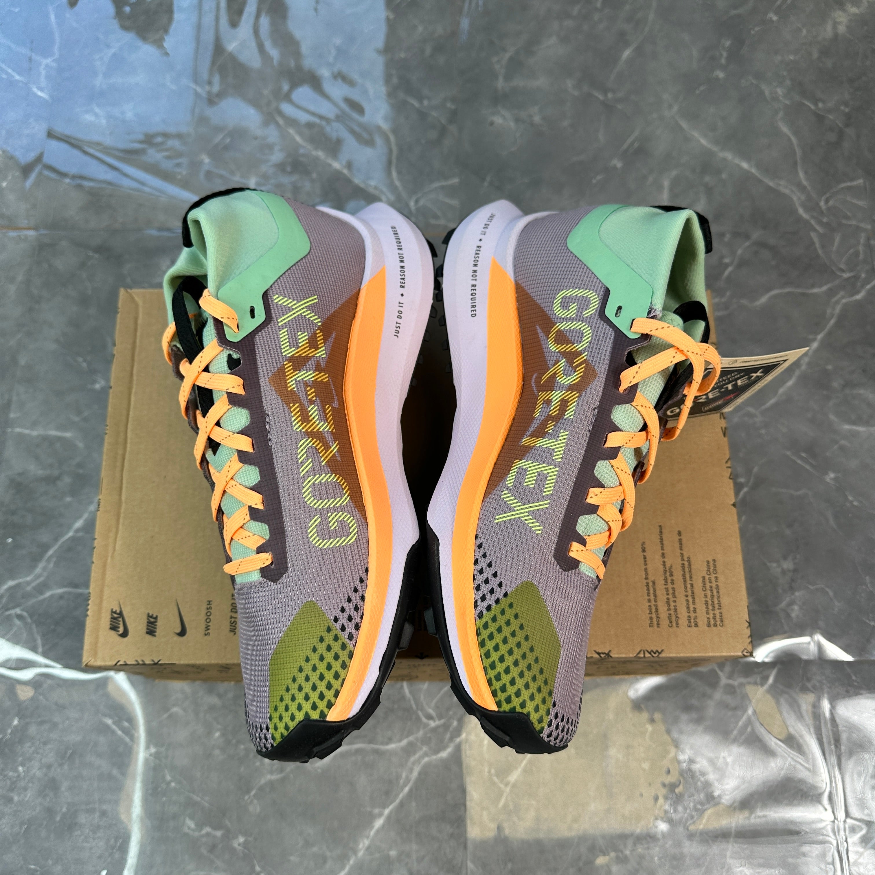Nike Wmns React Pegasus Trail 4 GORE-TEX V2 'Purple Smoke Peach Cream'