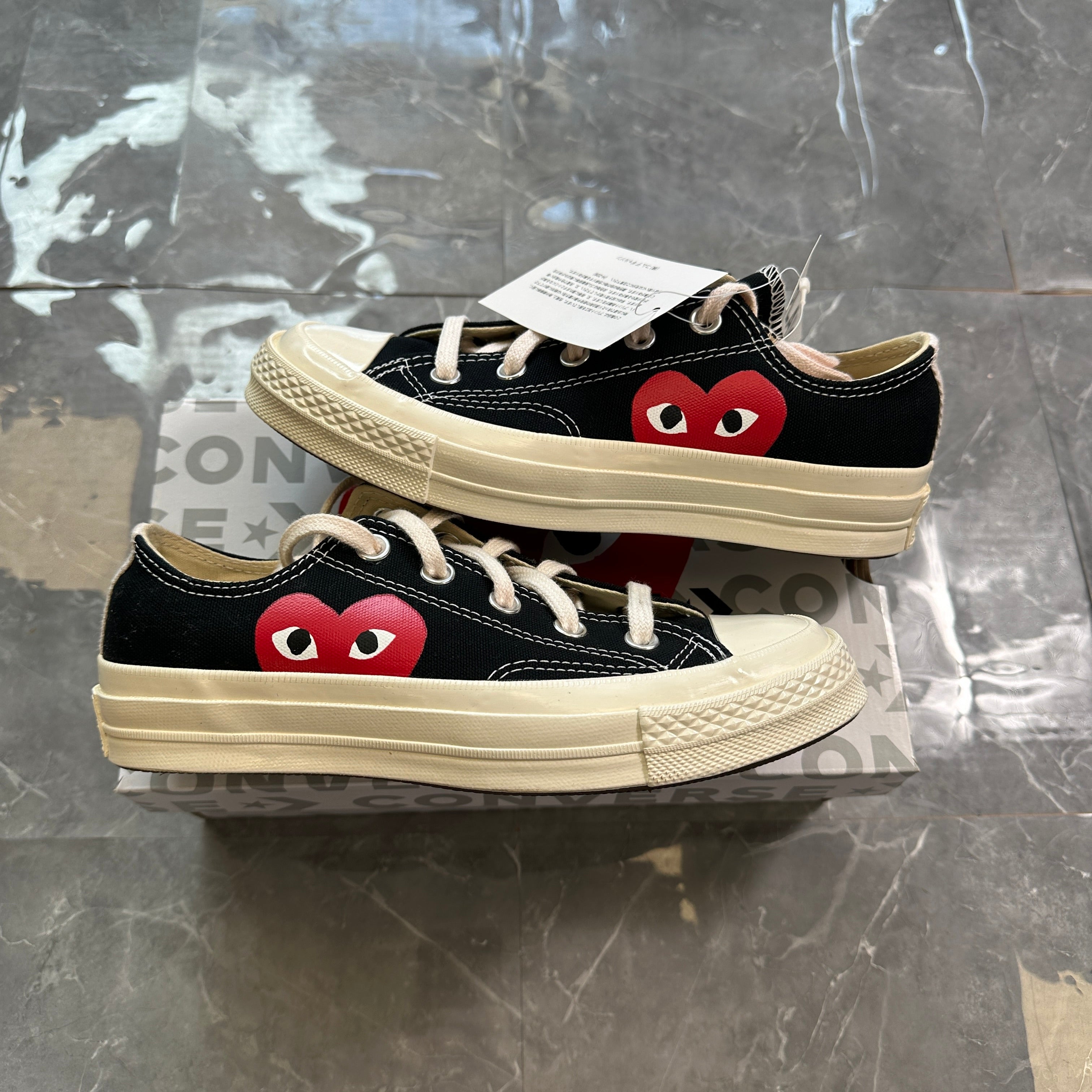 Converse Comme des Garçons Play x Chuck 70 Low 'Black'