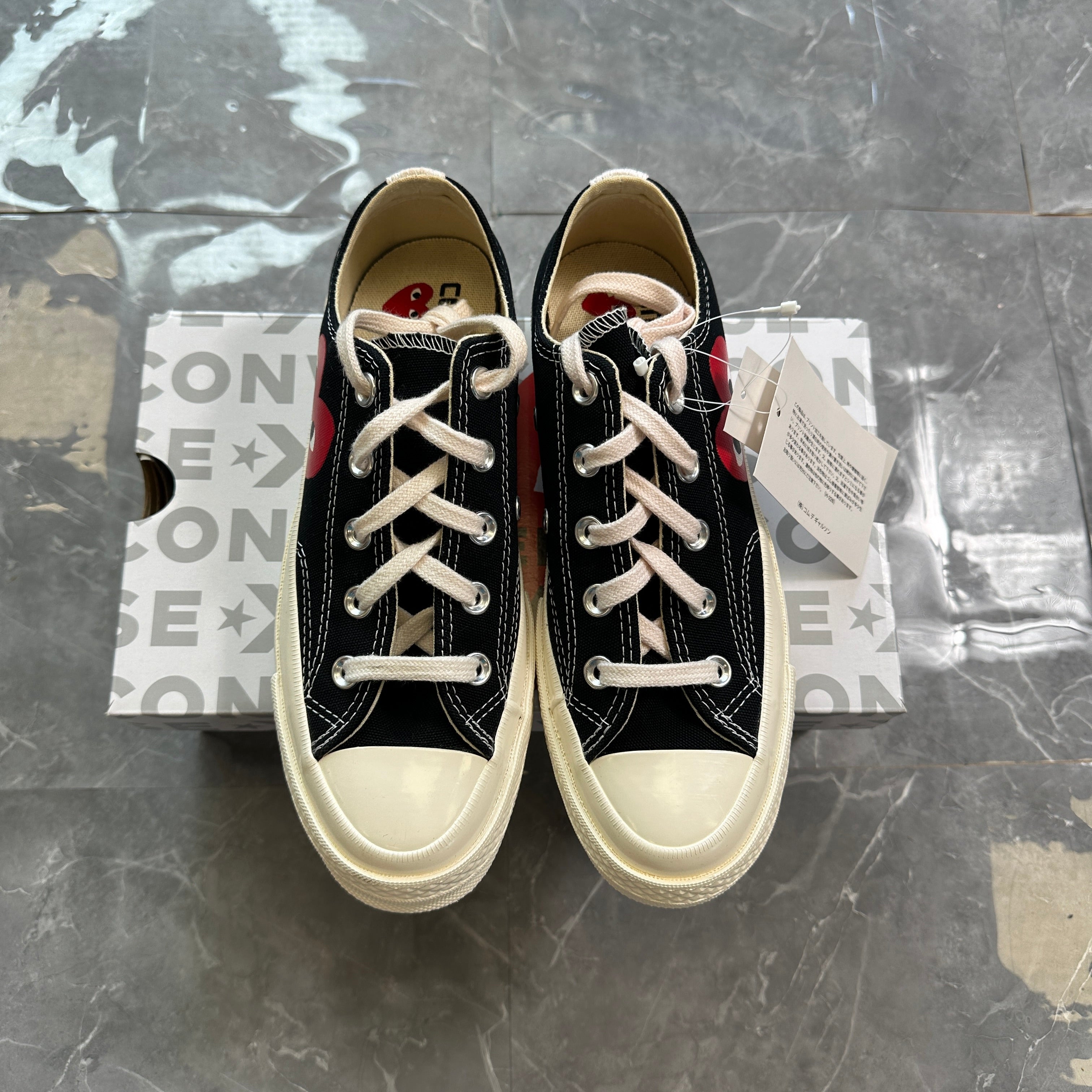 Converse Comme des Garçons Play x Chuck 70 Low 'Black'